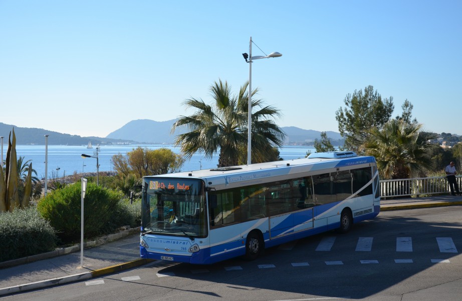 Heuliez GX 327 n°746 Réseau Mistral Mourillon