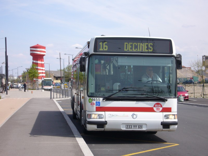 Irisbus Agora Line n°1455 TCL Vaulx-en-Velin La Soie