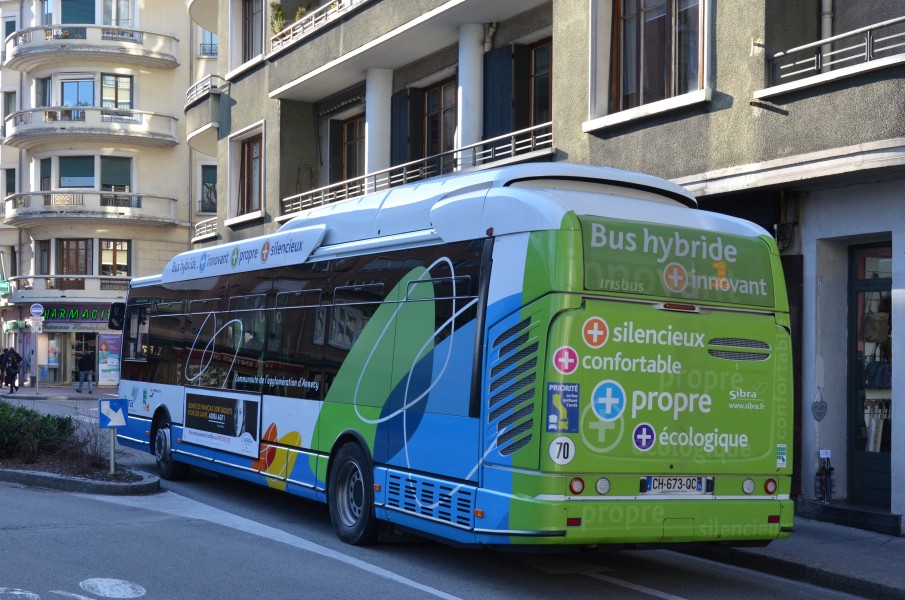Irisbus Citelis 12 Hybride n°29 SIBRA Bonlieu