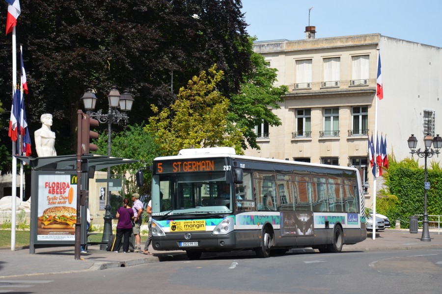 Irisbus Citelis 12 n°287 TCAT - Jean Moulin Argence