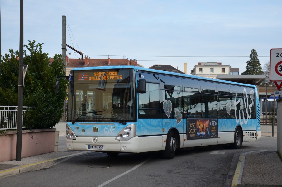Irisbus Citelis 12 n°399 TUB Peloux Gare