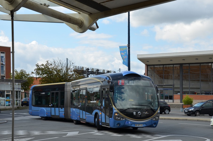 Irisbus Crealis Neo 18 n°804 DK'Bus Gare de Dunkerque