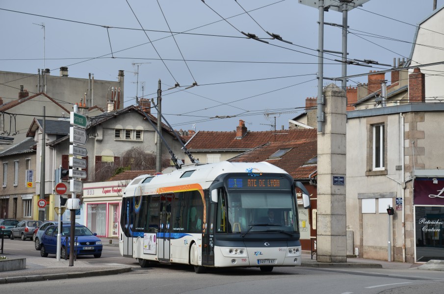 Irisbus Cristalis ETB 12 n°110 TCL Place Carnot