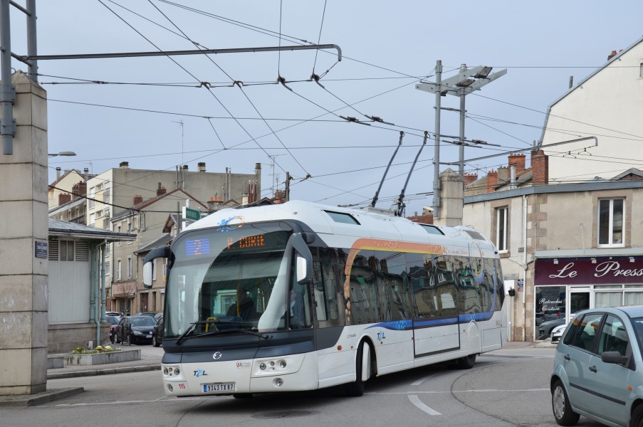 Irisbus Cristalis ETB 12 n°115 TCL Place Carnot