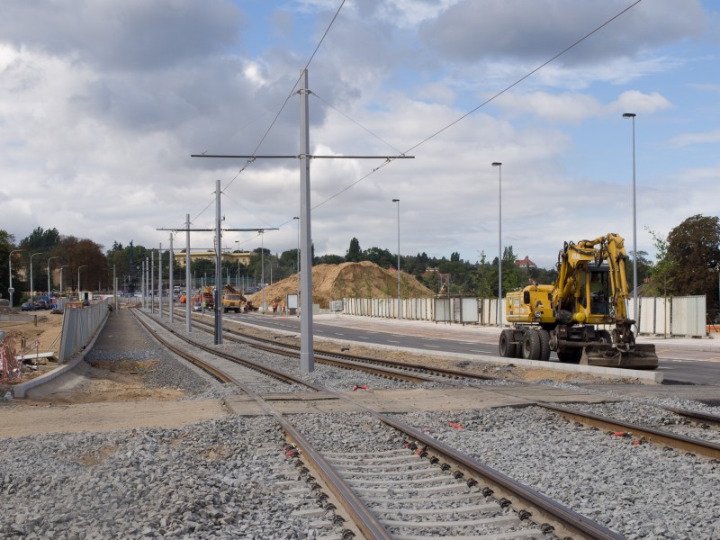 Kolaudace TT Prašný most – Špejchar, trať k Prašnému mostu
