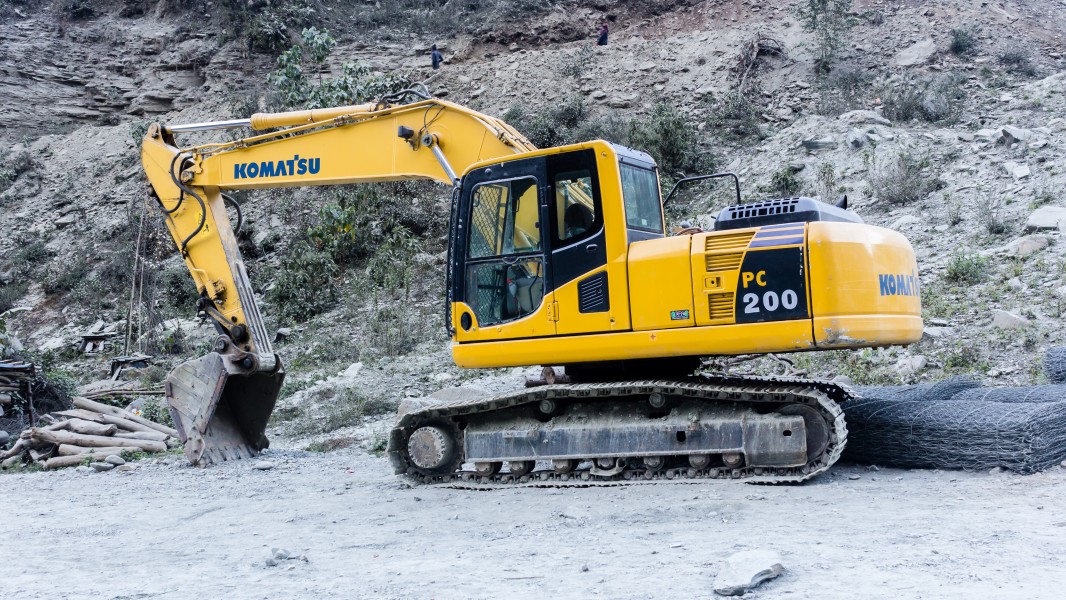 Komatsu PC200-8 Hydraulic Excavator -Rakhu Bhagawati,Myagdi-0462