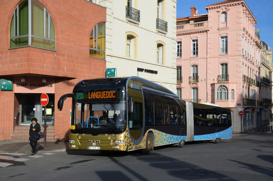 MAN Lion's City G n°12 Place Péri CTPM