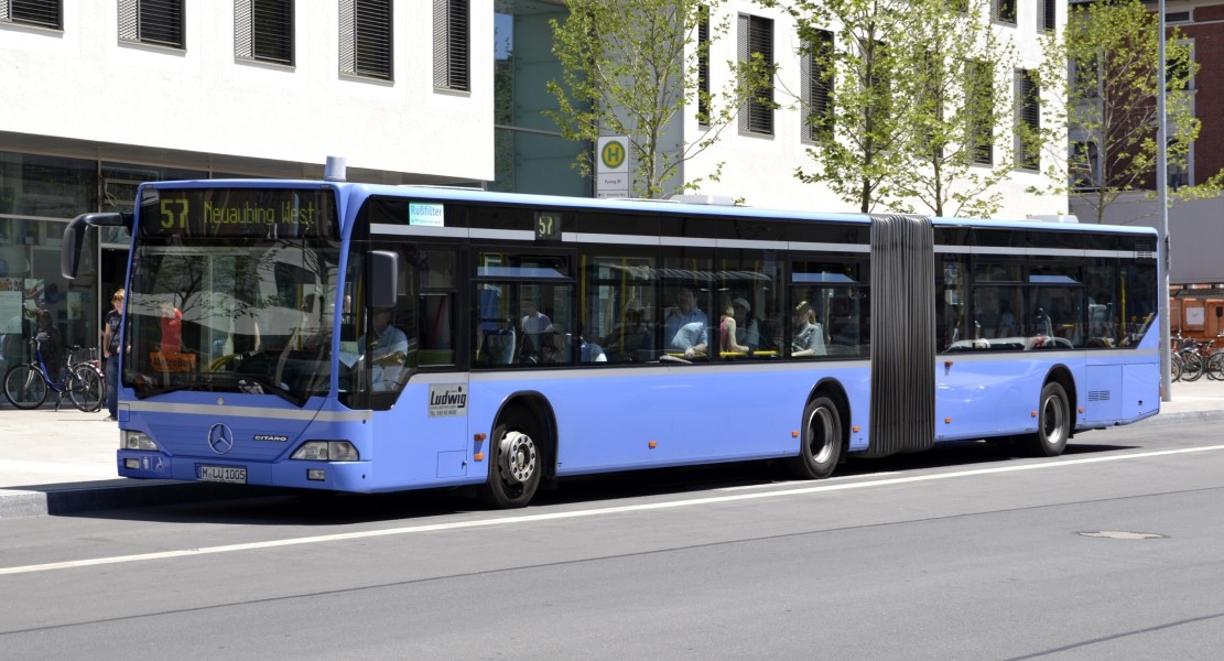 Mercedes-Benz Citaro Bus in Munich-Pasing