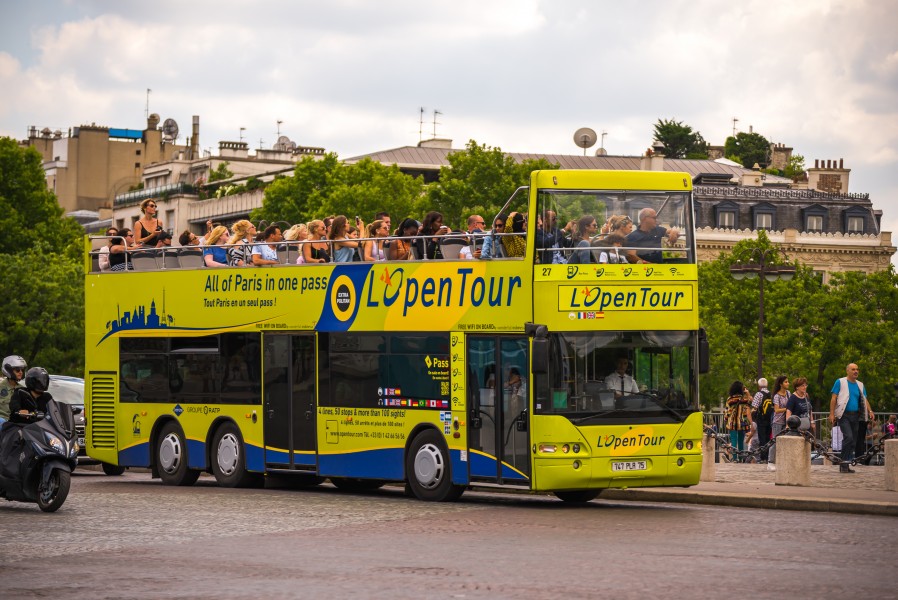 Neoplan N4426 27 SELT, navette Verte, Paris l'Open Tour