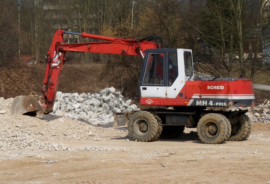 O&K Radbagger MH4 PMS