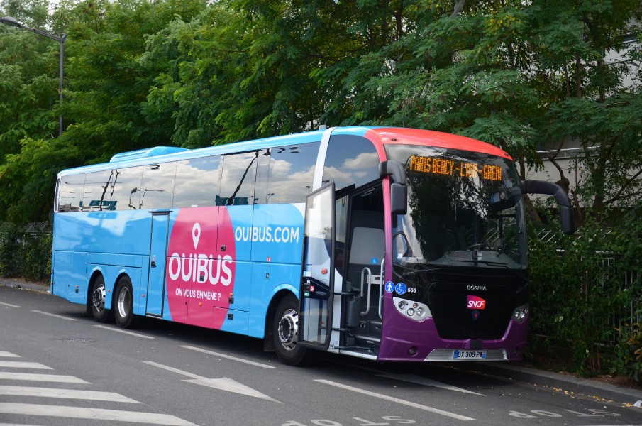 Ouibus Scania OmniExpress 6x2 - Paris Bercy