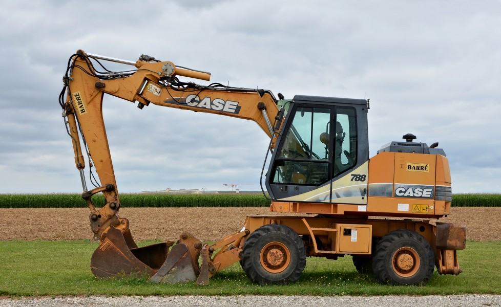 Pelleteuse Case 788, Saint-Macoux (86), 2013