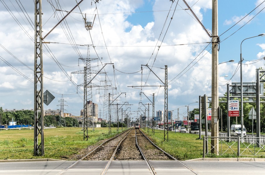 Petergofskoe highway in SPB 2