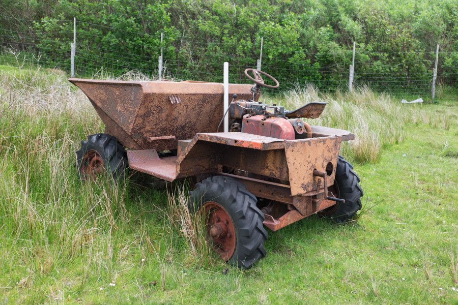 Rusty dumper