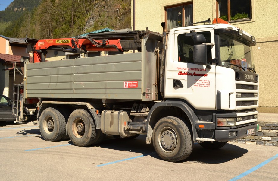 Scania 124c 420 truck in Austria
