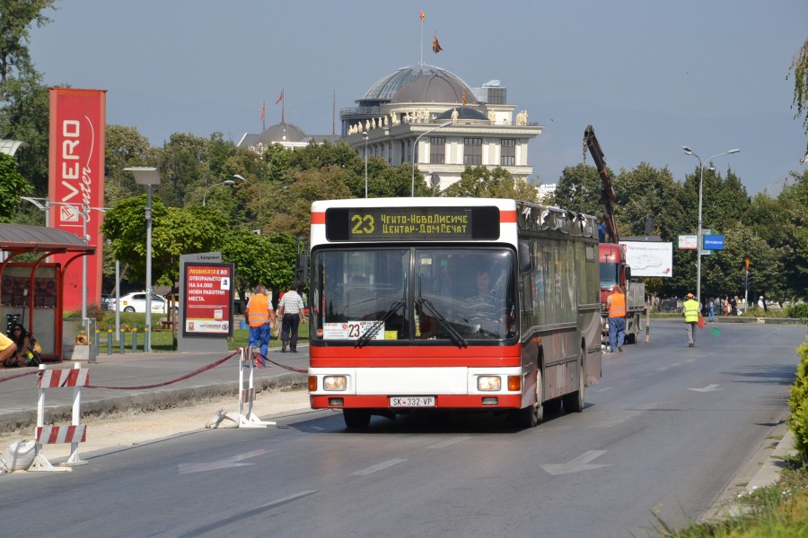 Skopje - MAN bus