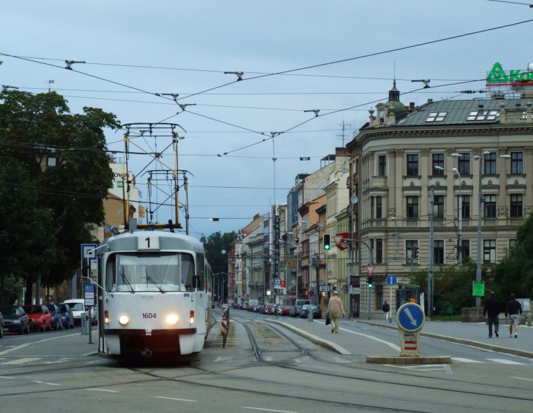 Tram in Brünn