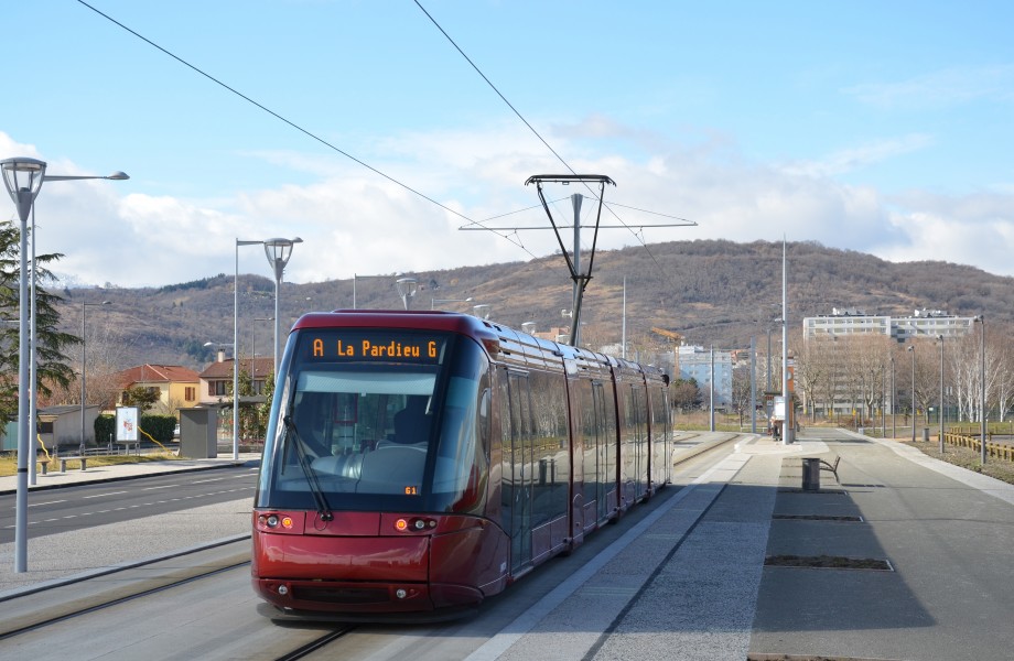 Translohr STE4 n°02 T2C Stade Gabriel Montpied