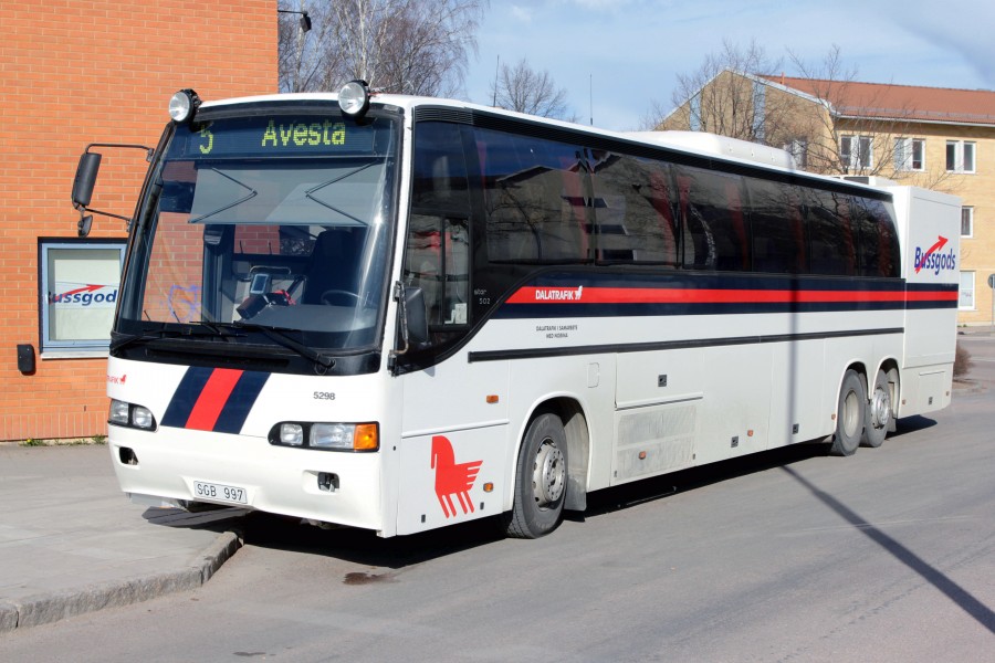 Volvo Carrus B10M Dalatrafik Bussgods