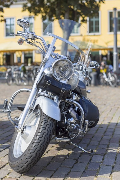Xanten Germany Harley-Davidson-on-market-square-01
