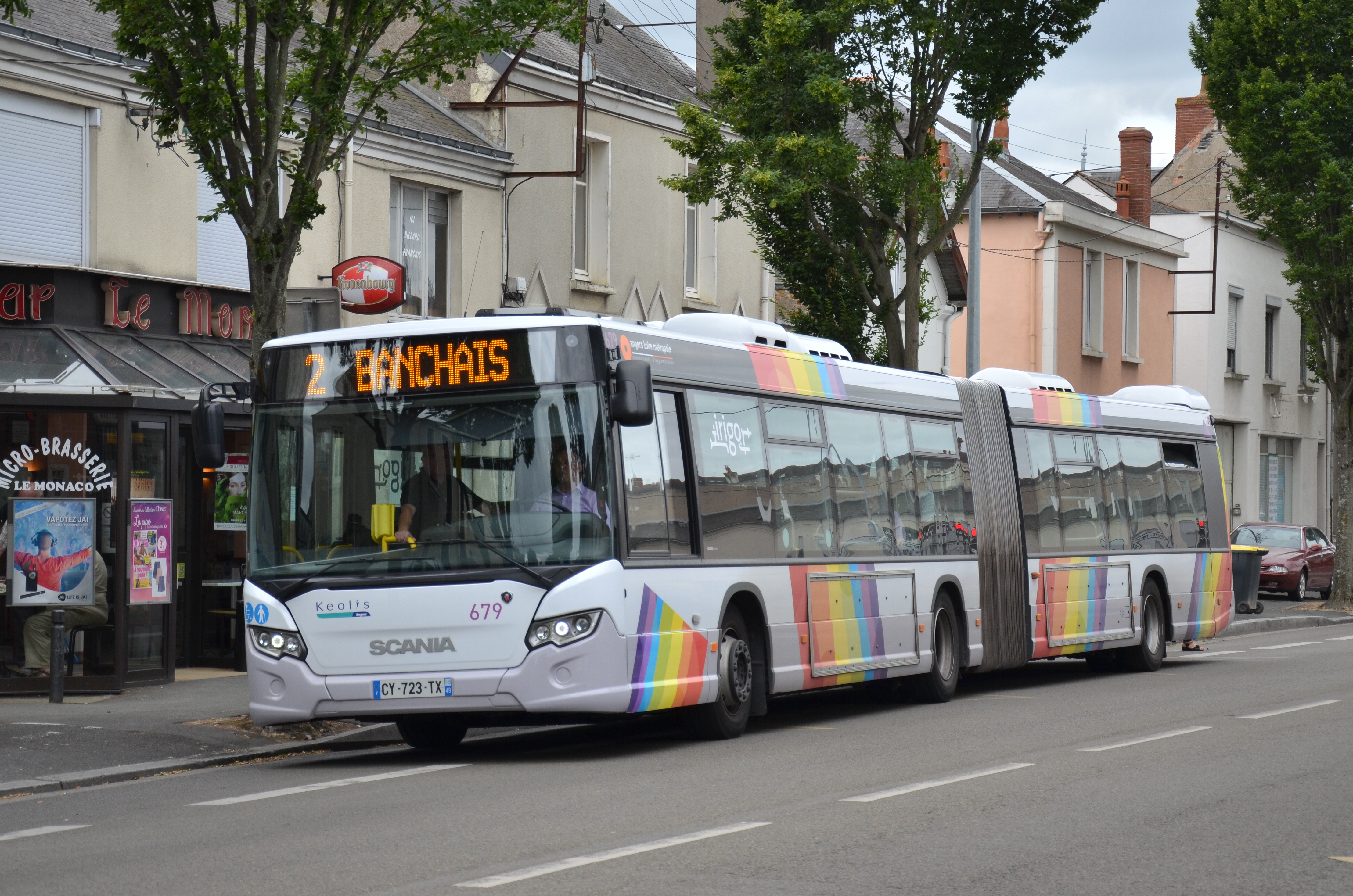 Scania Citywide 18 n°679 IRIGO - Brisepotière