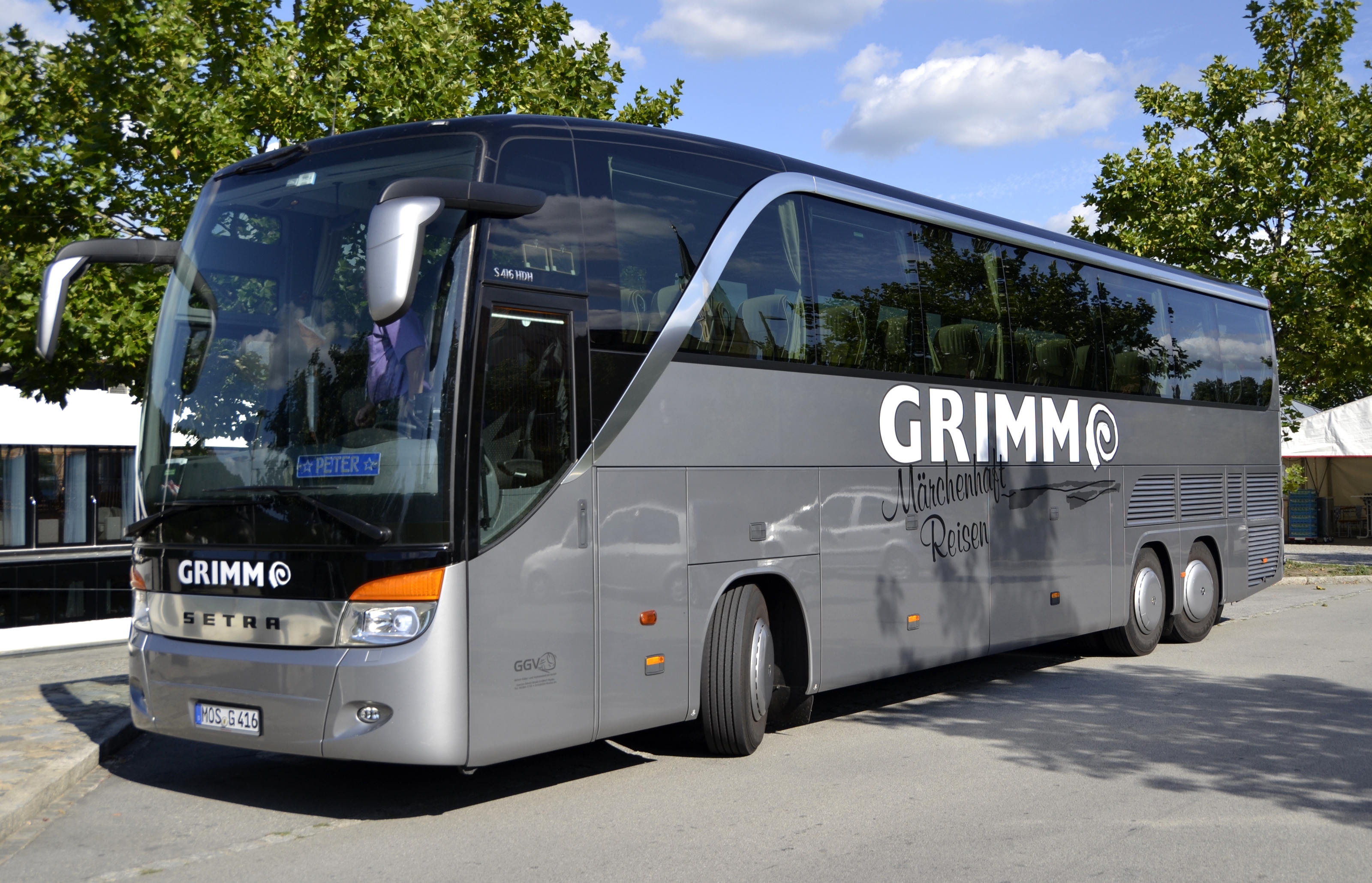 Setra S 416 HDH coach in Vilshofen, Bavaria