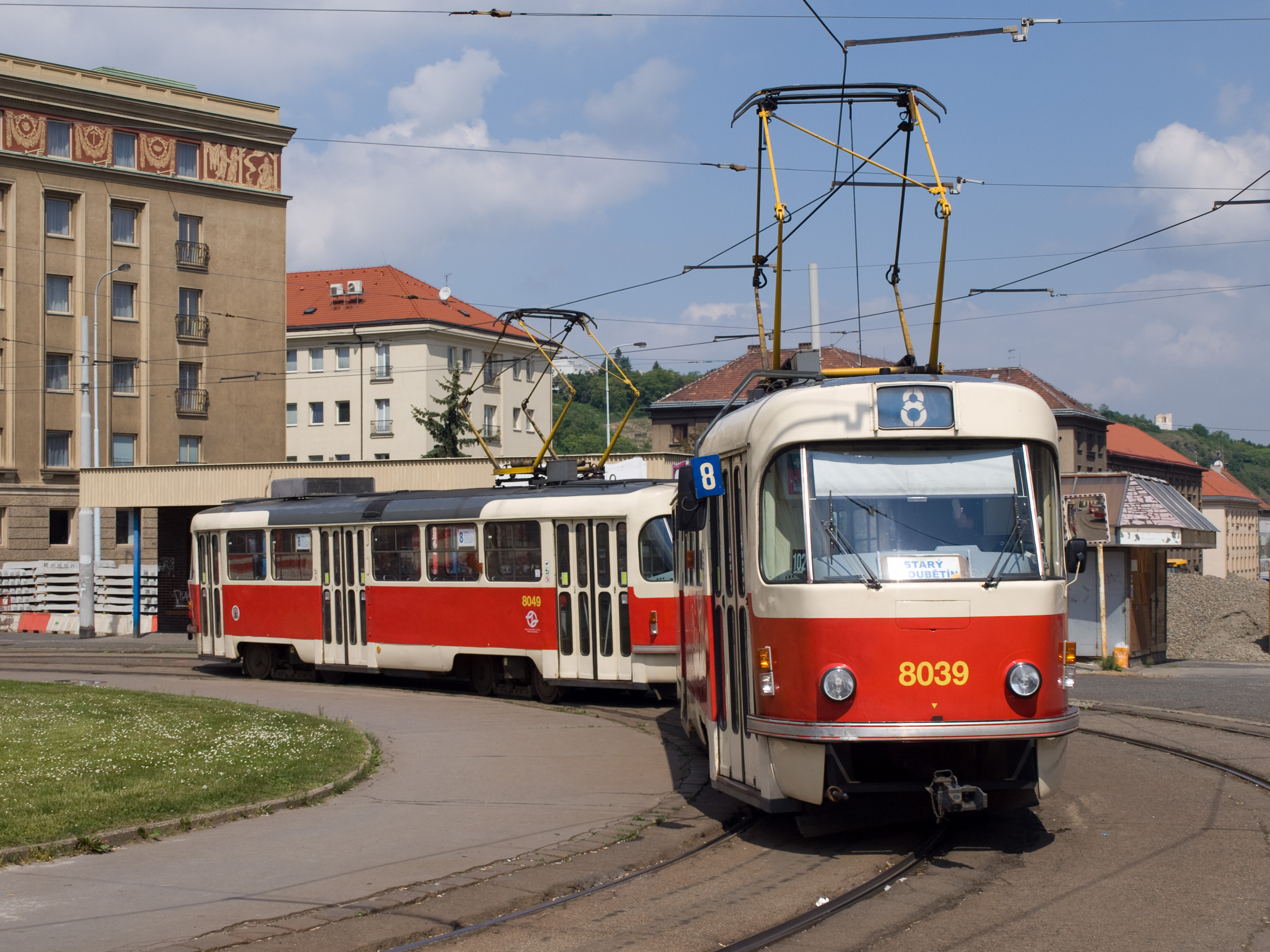 Smyčka Podbaba, Tatra T3M