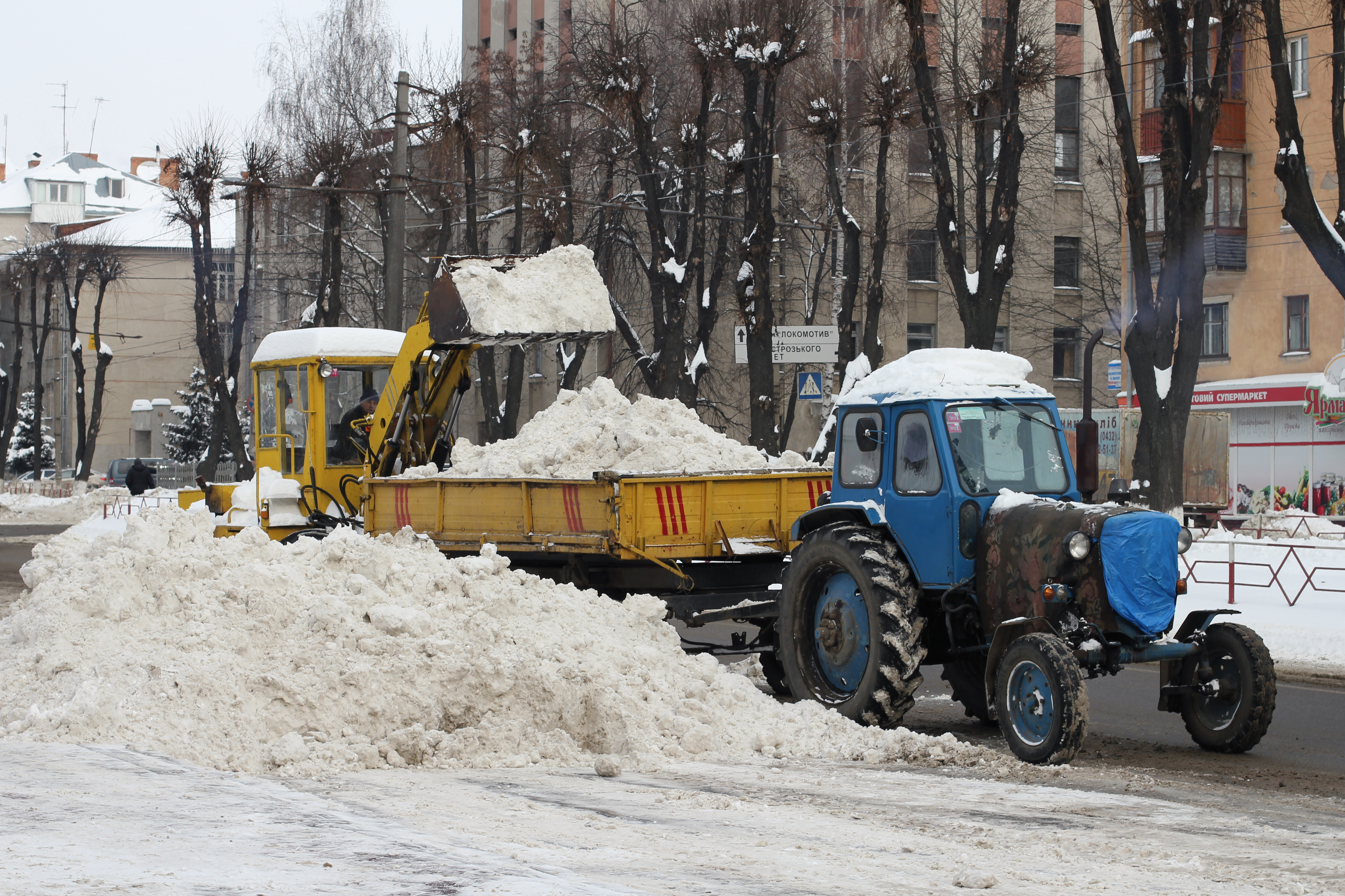 Snow removal Vinn 2012 G1