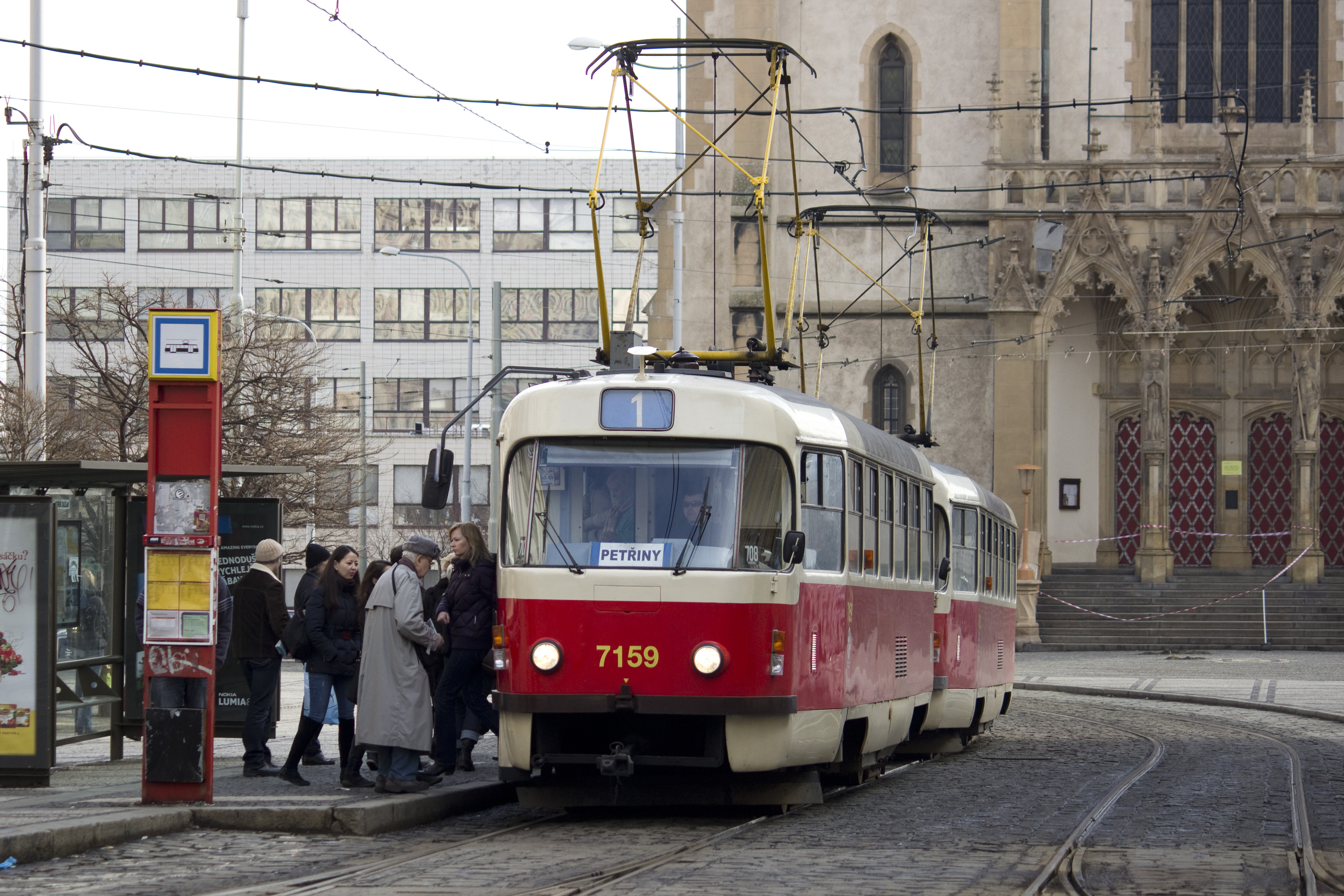 Strossmayerovo náměstí, Tatra T3SUCS
