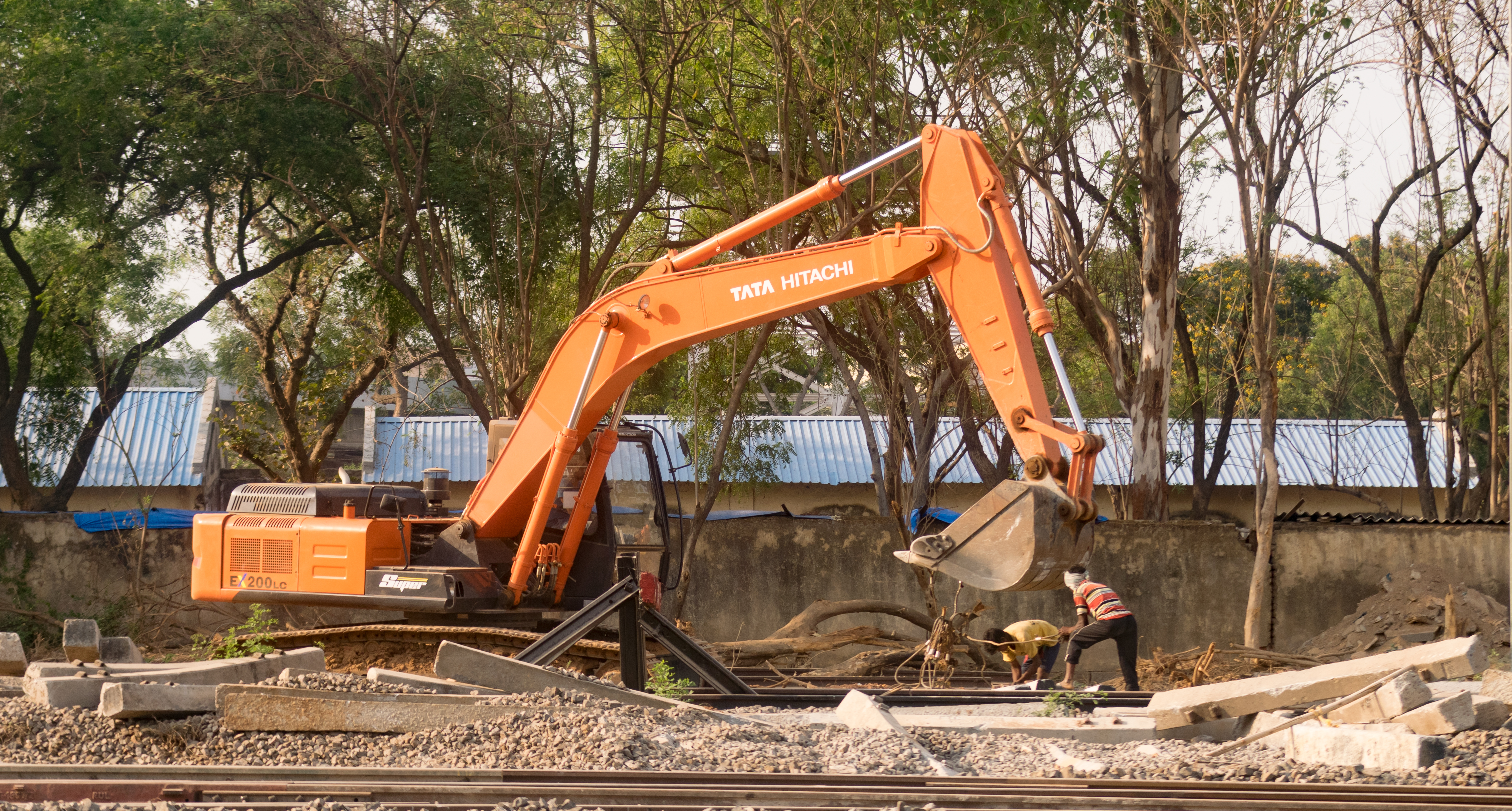 TATA Hitachi excavator