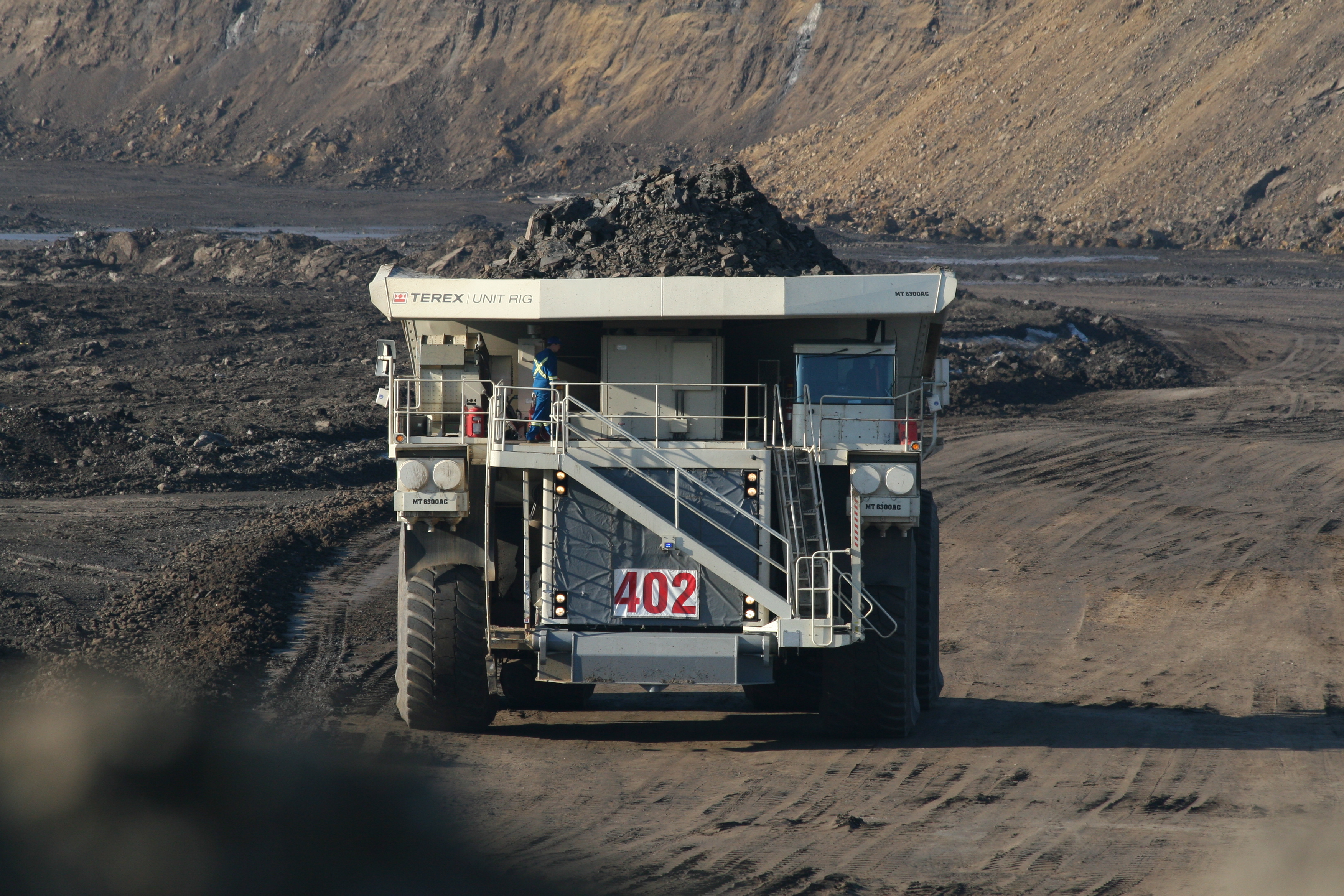 Terex haul truck