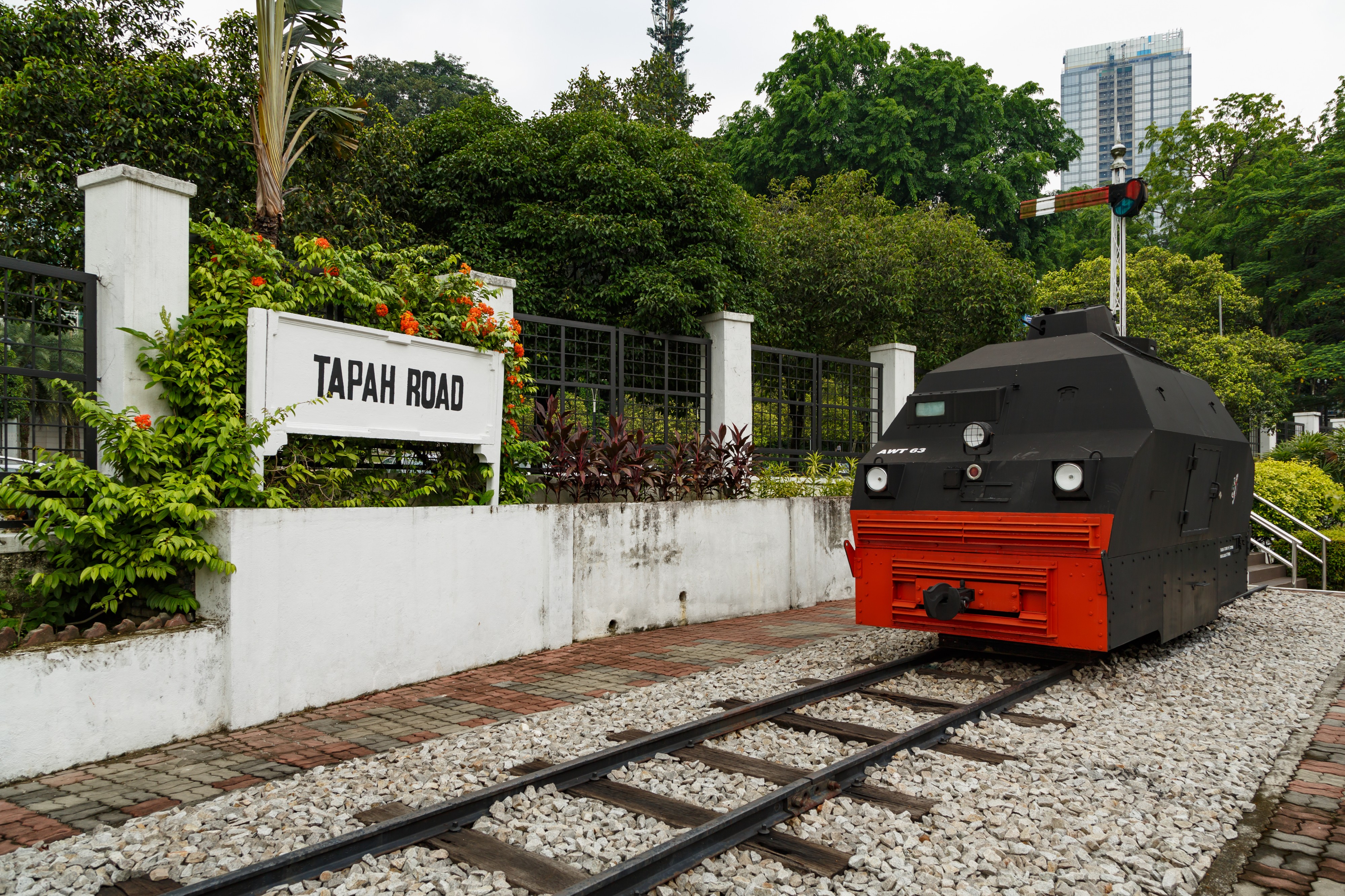 Kuala-Lumpur Malaysia Police-Museum-Armoured-Wickham-Trolley-01