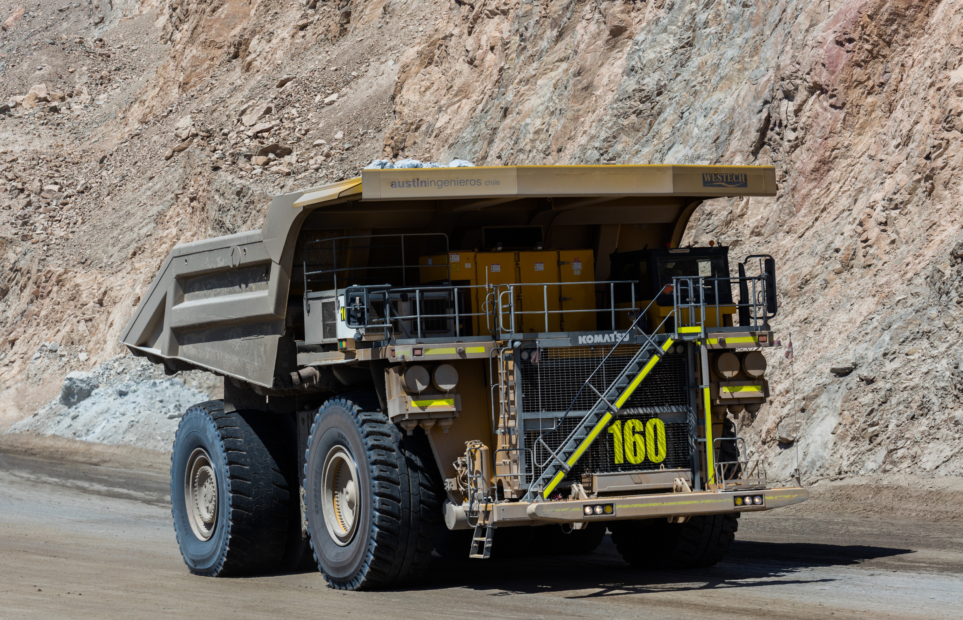 Mina de Chuquicamata, Calama, Chile, 2016-02-01, DD 115