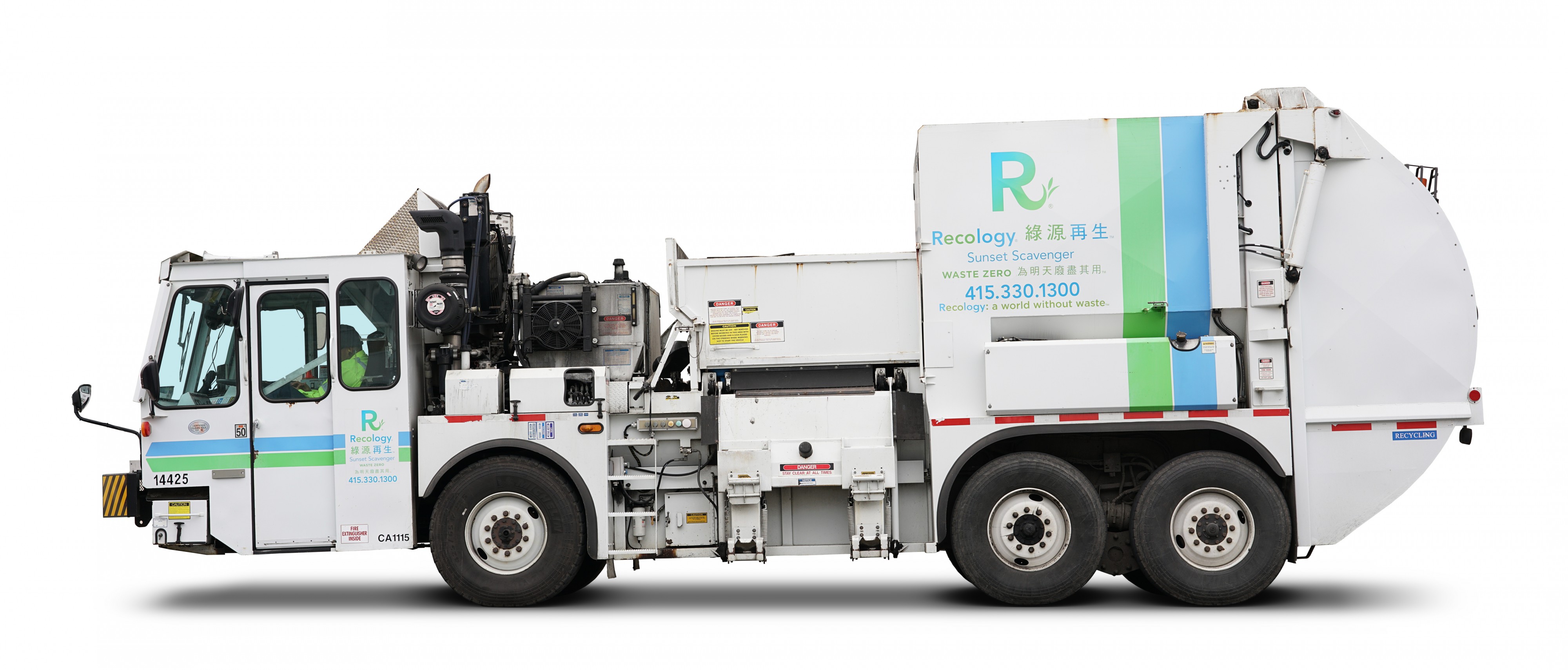 Recology Lodal Garbage Truck 14425 in San Francisco