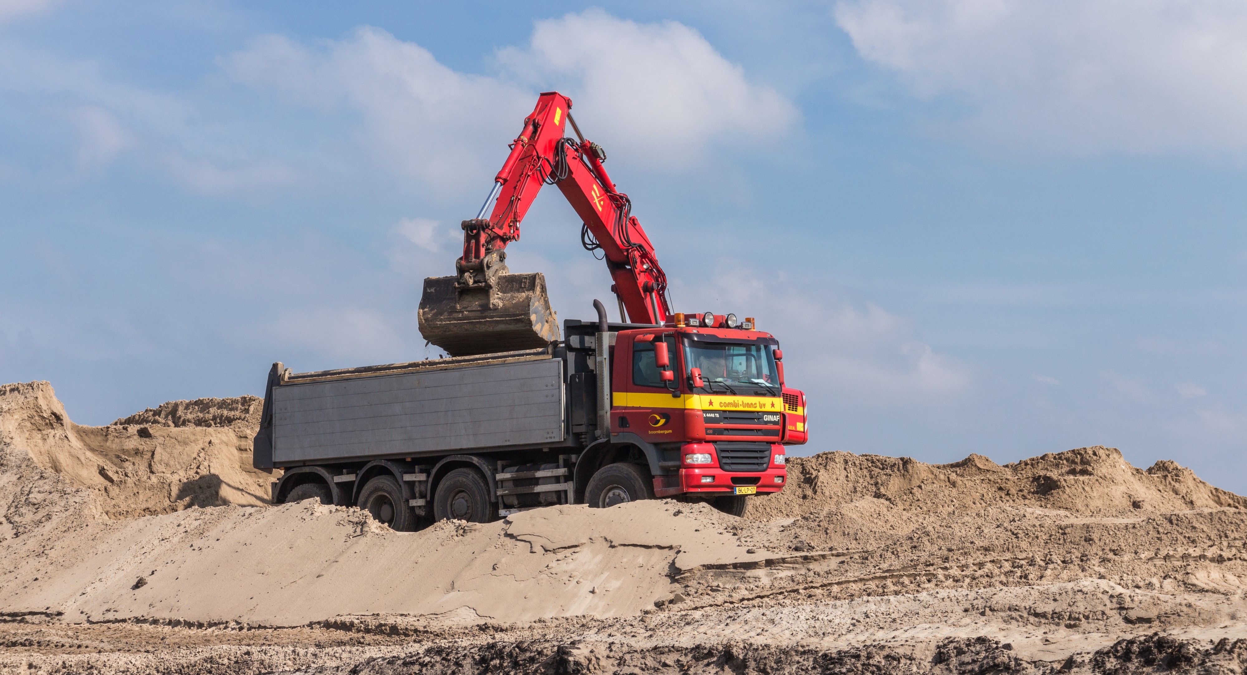 Zand en baggerdepot Broek, Friesland 03