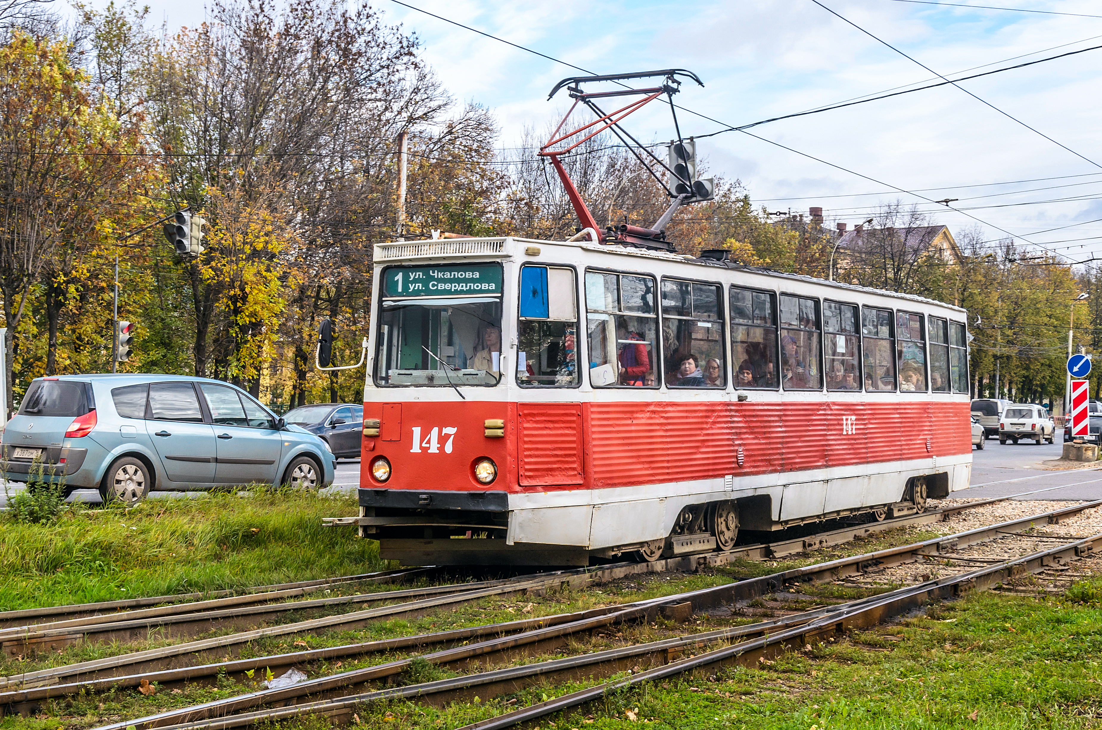 Tram 71-605A in Yaroslavl 03