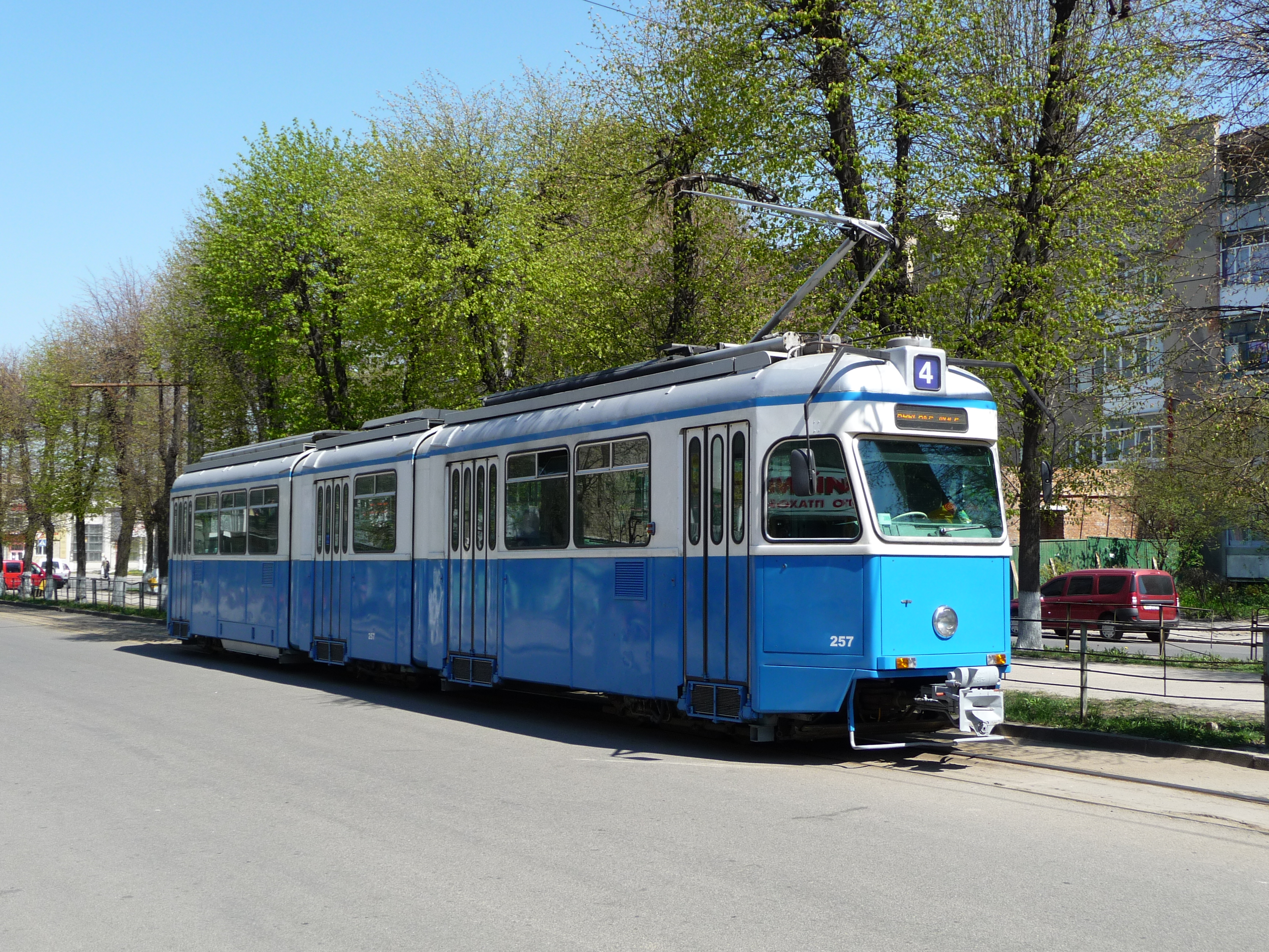 Tram Be 4 6 Mirage Vinnitsa 2009 G1