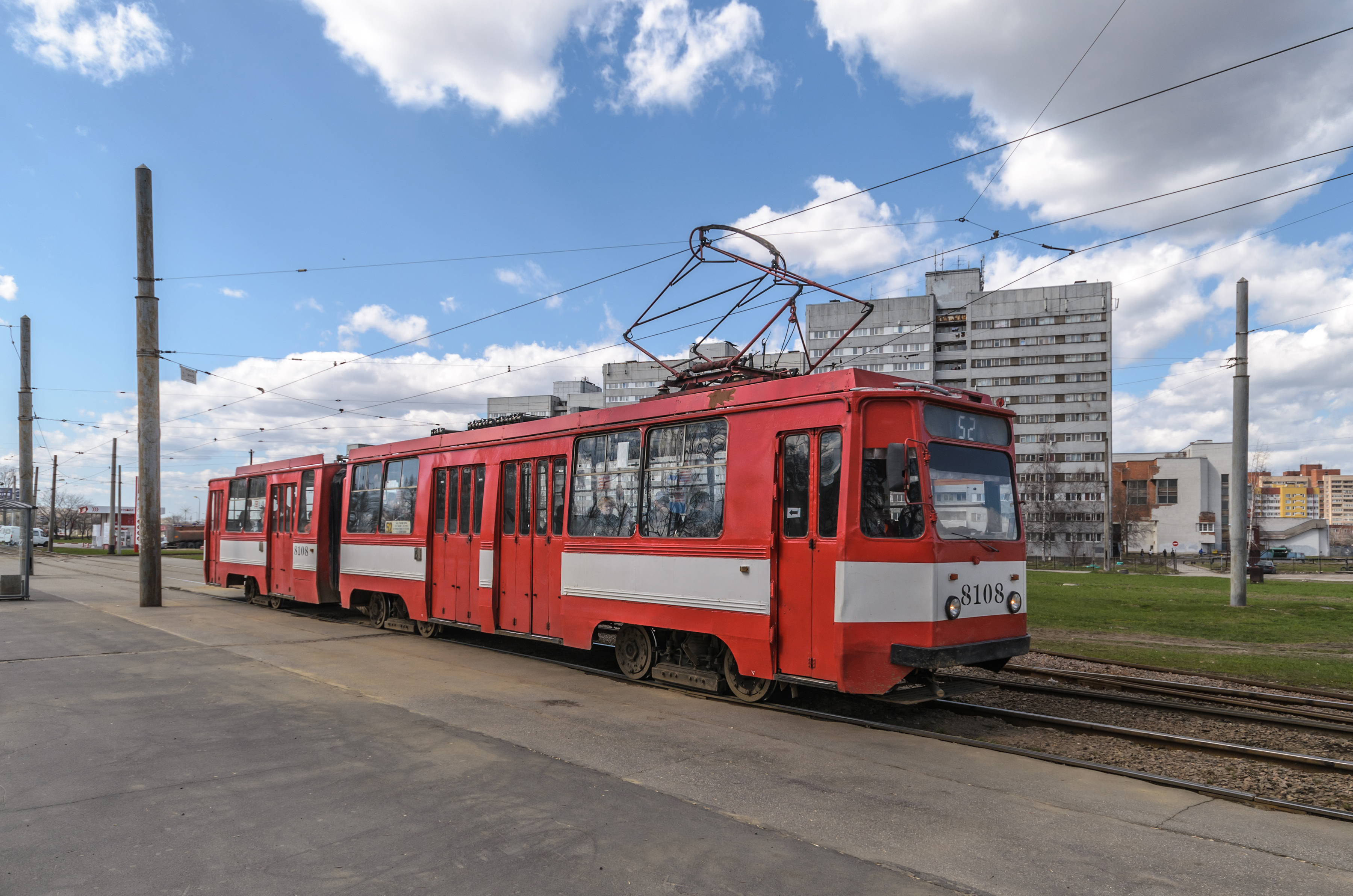 Tram LVS-97 in SPB