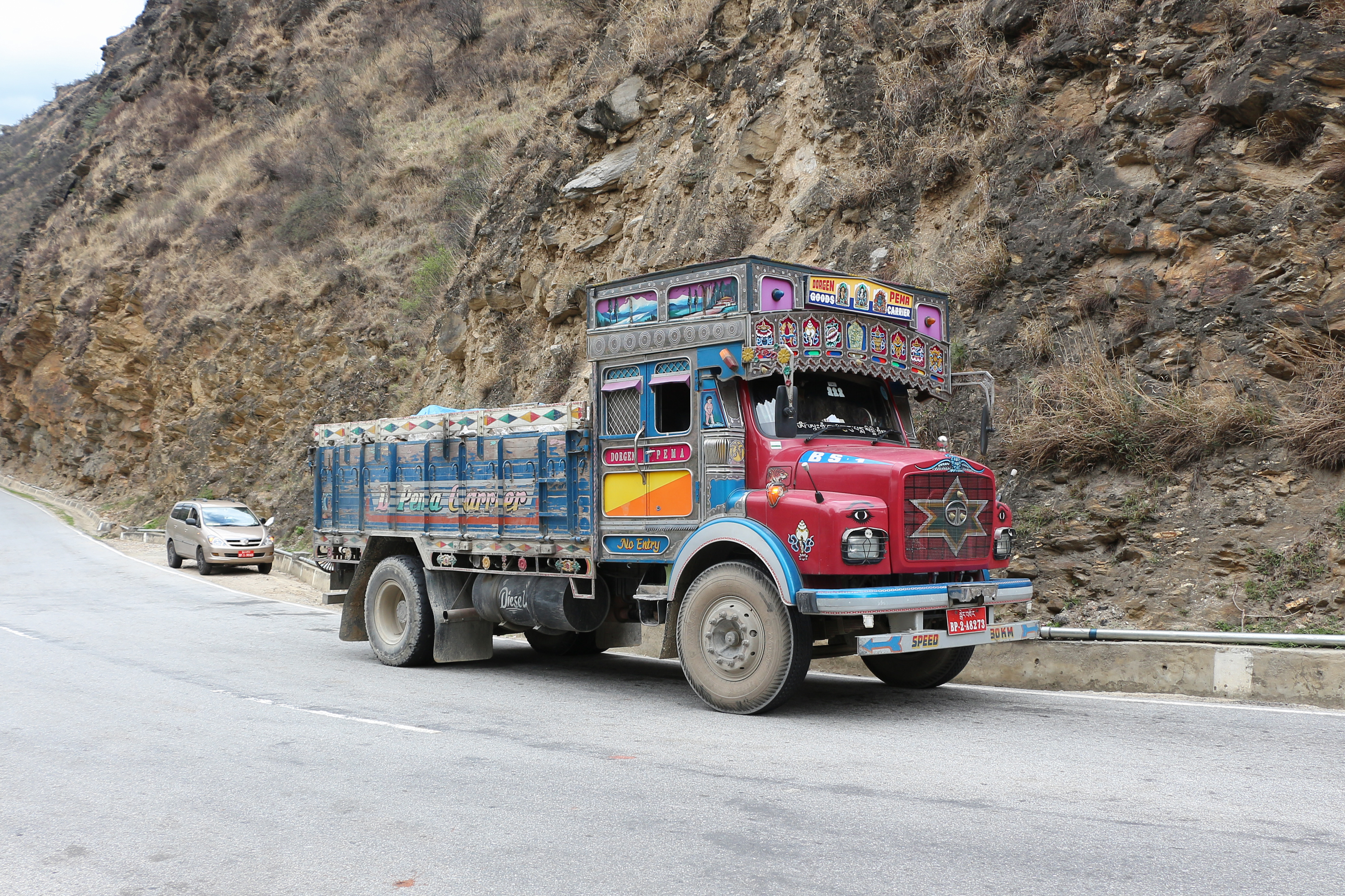 Truck in Bhutan 03