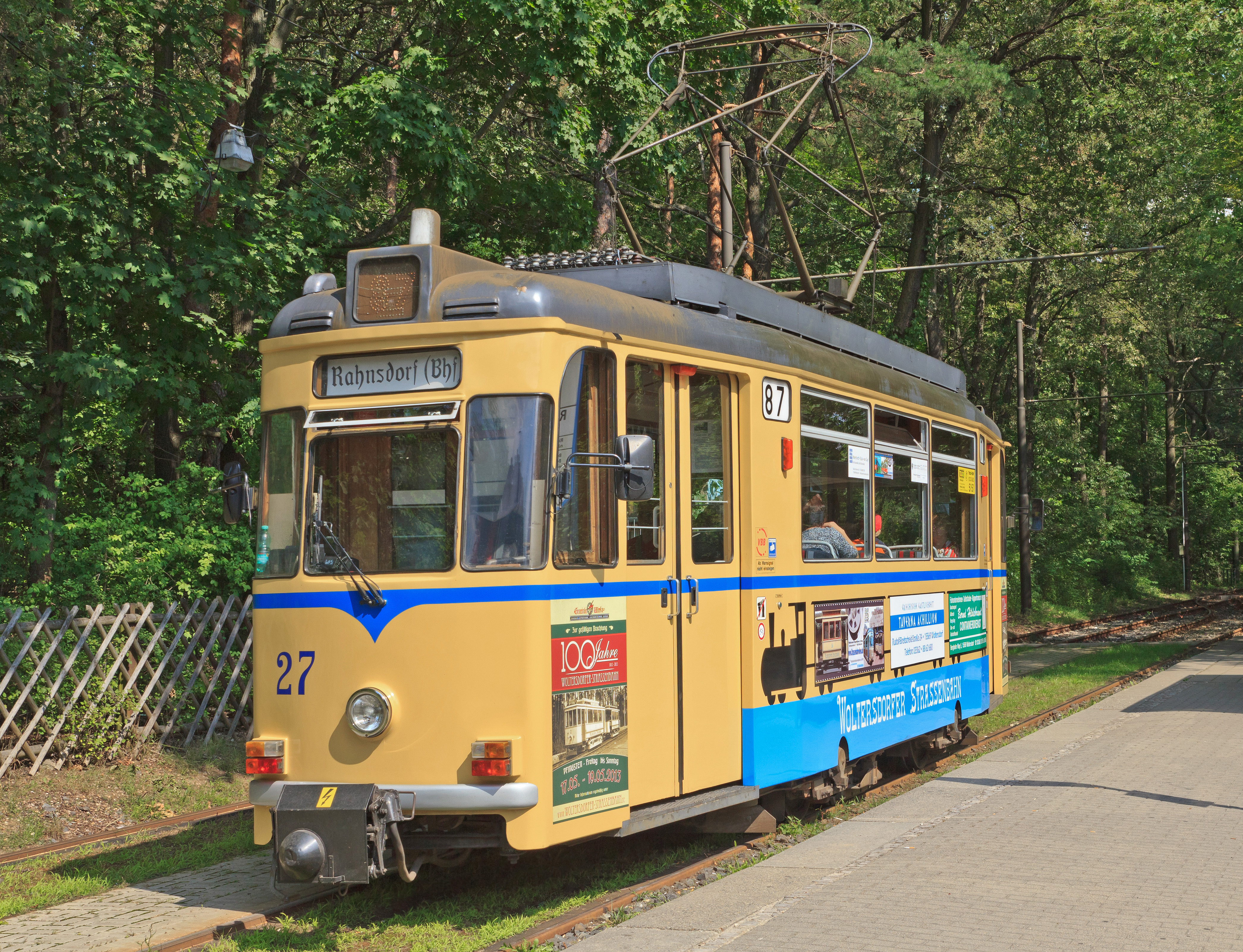 Woltersdorf tram in Rahnsdorf 02