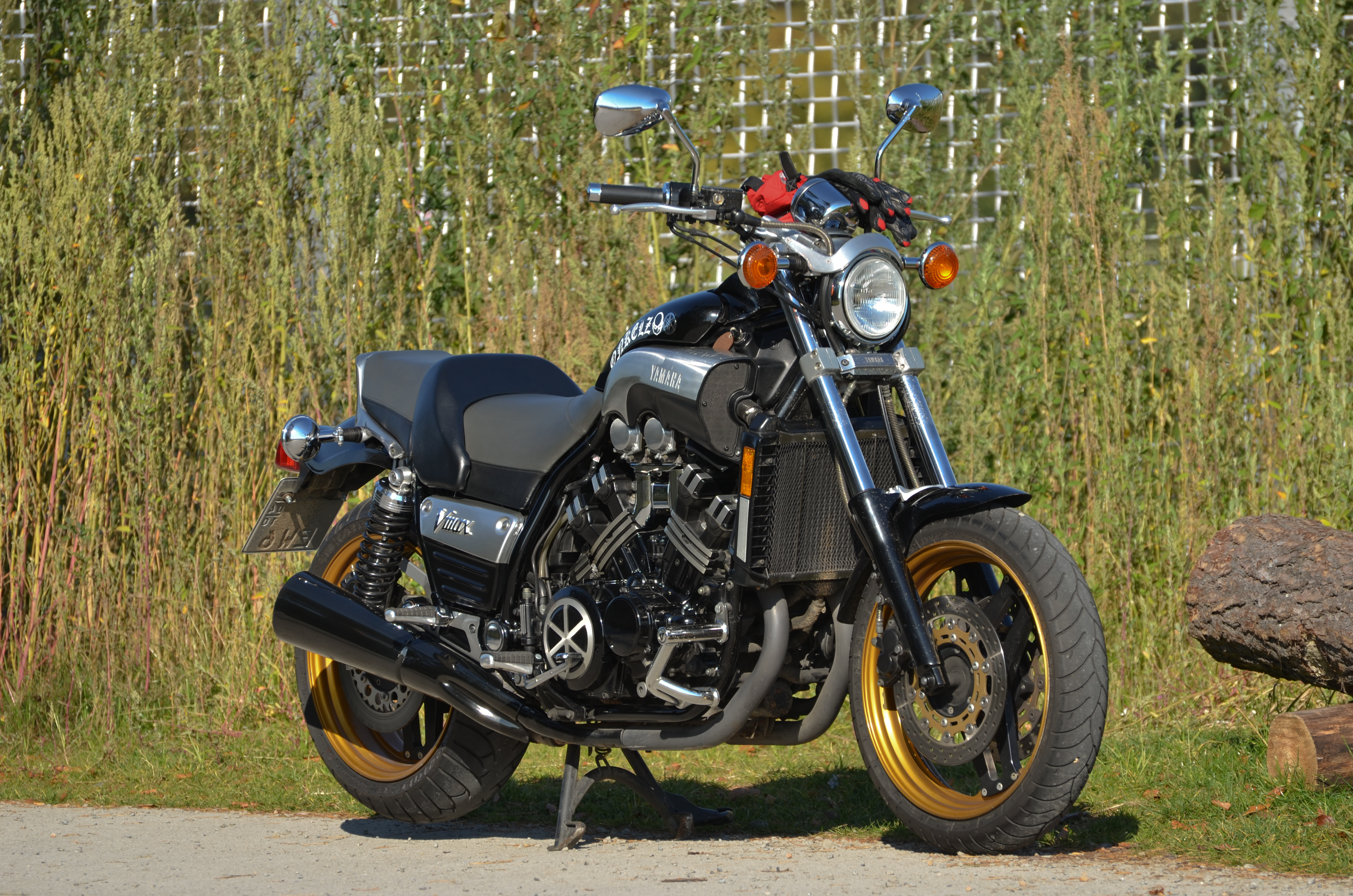 Yamaha Vmax motorbike