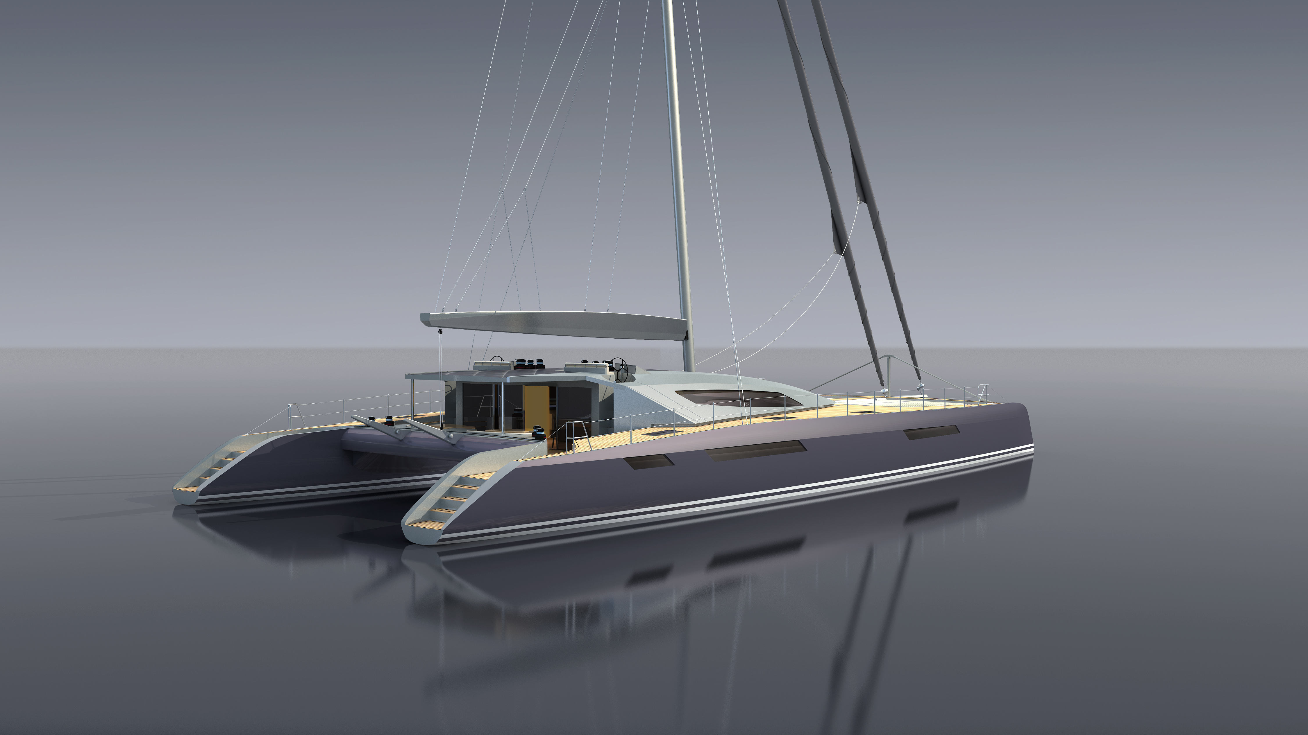 Aeroyacht 110' megacatamaran