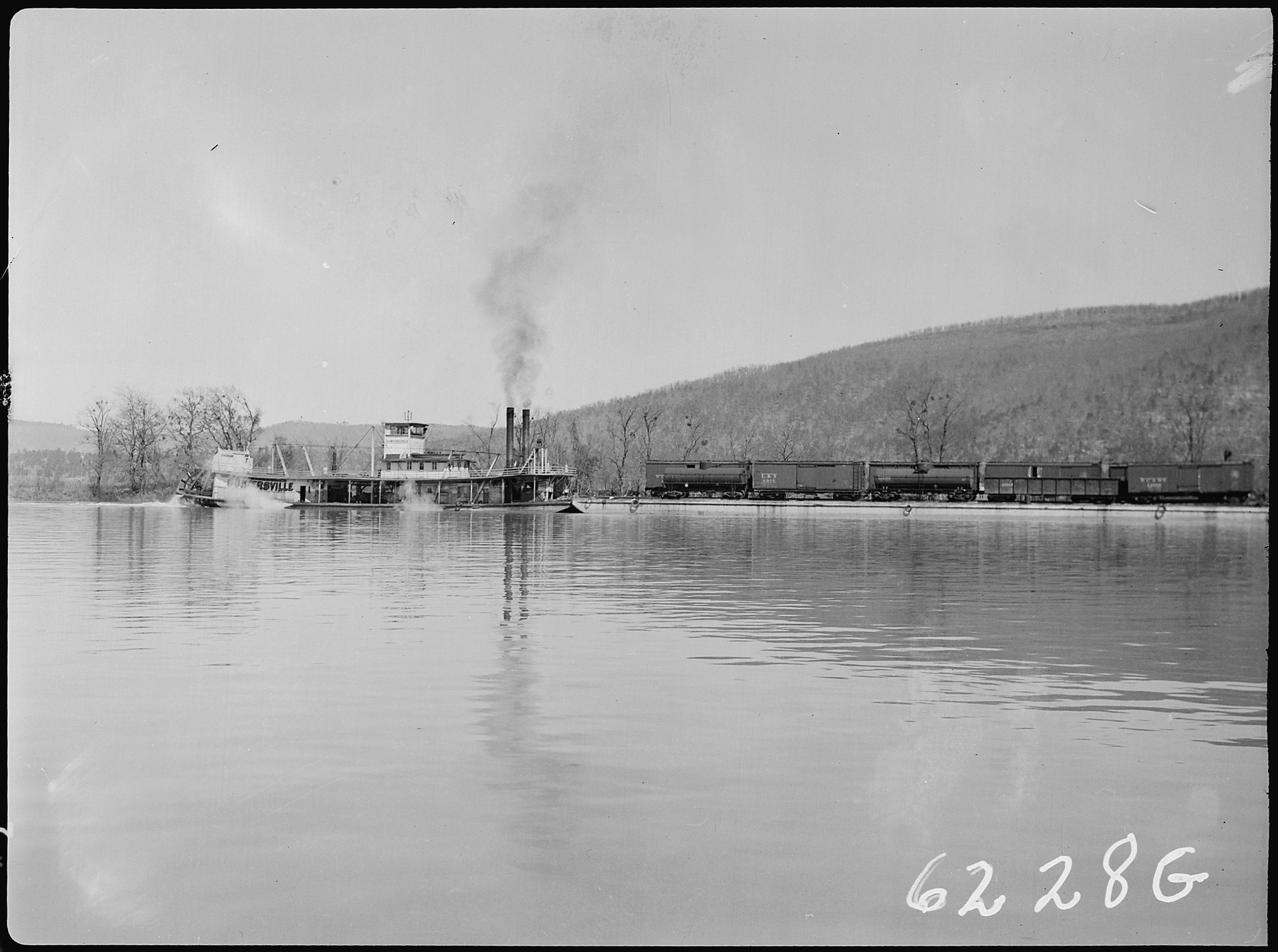 Allen's Bar with ferry - NARA - 280672