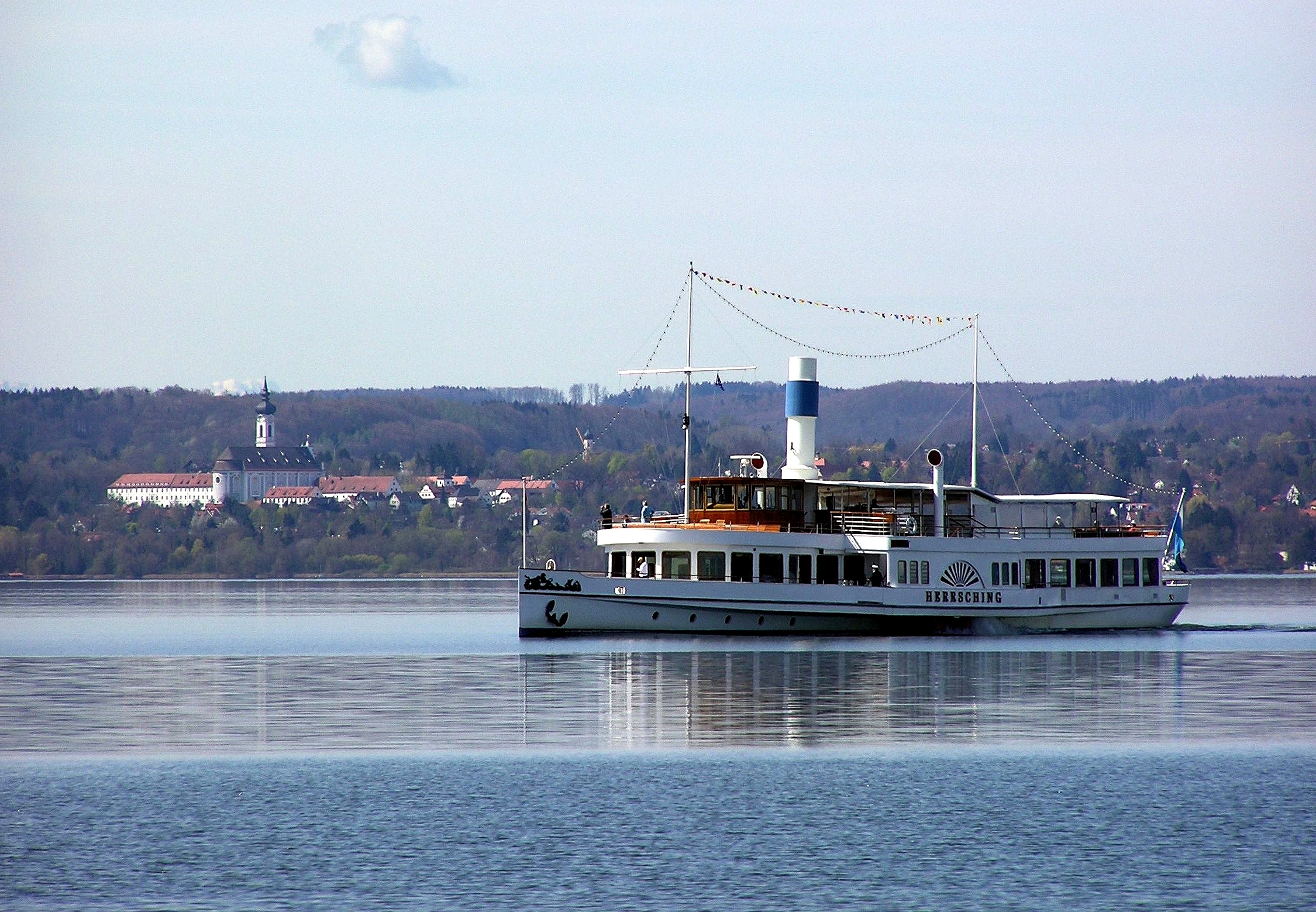 Ammersee, Raddampfer Herrsching