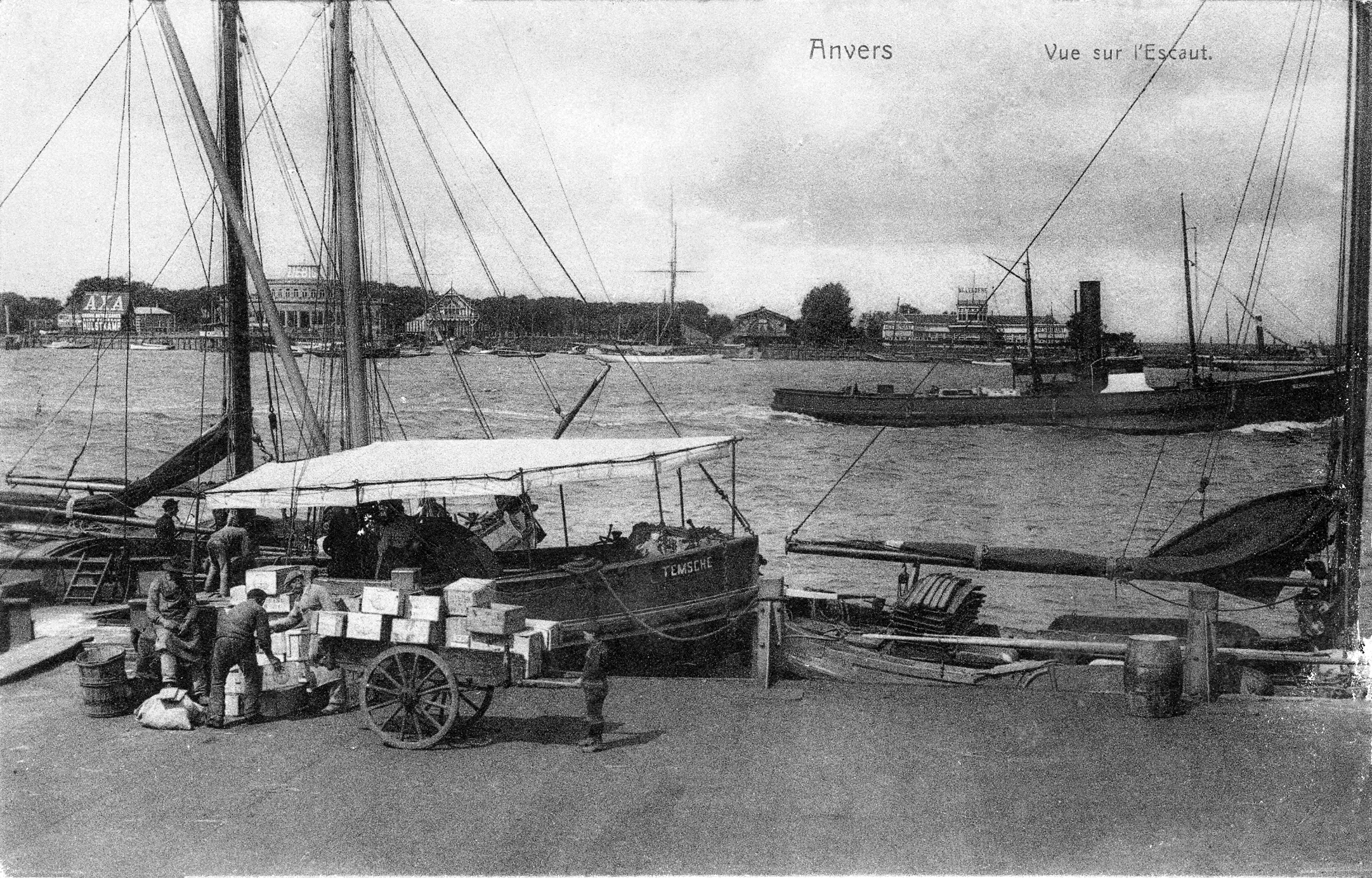 Antwerpen kade 1913