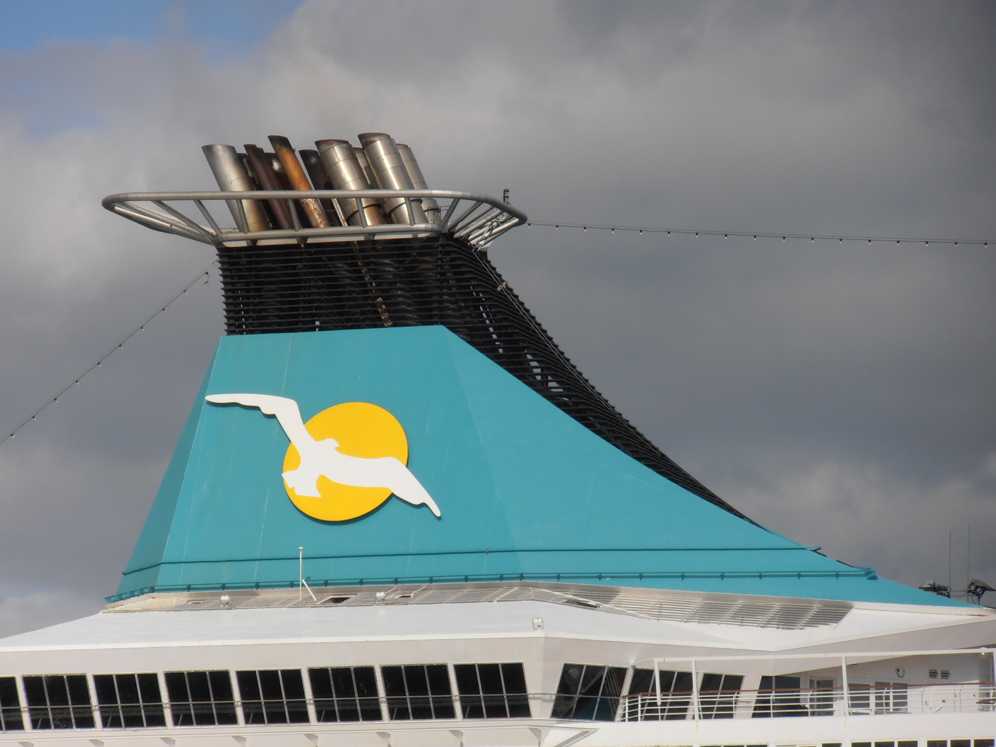 Artania' Funnel 18 May 2012 Port of Tallinn