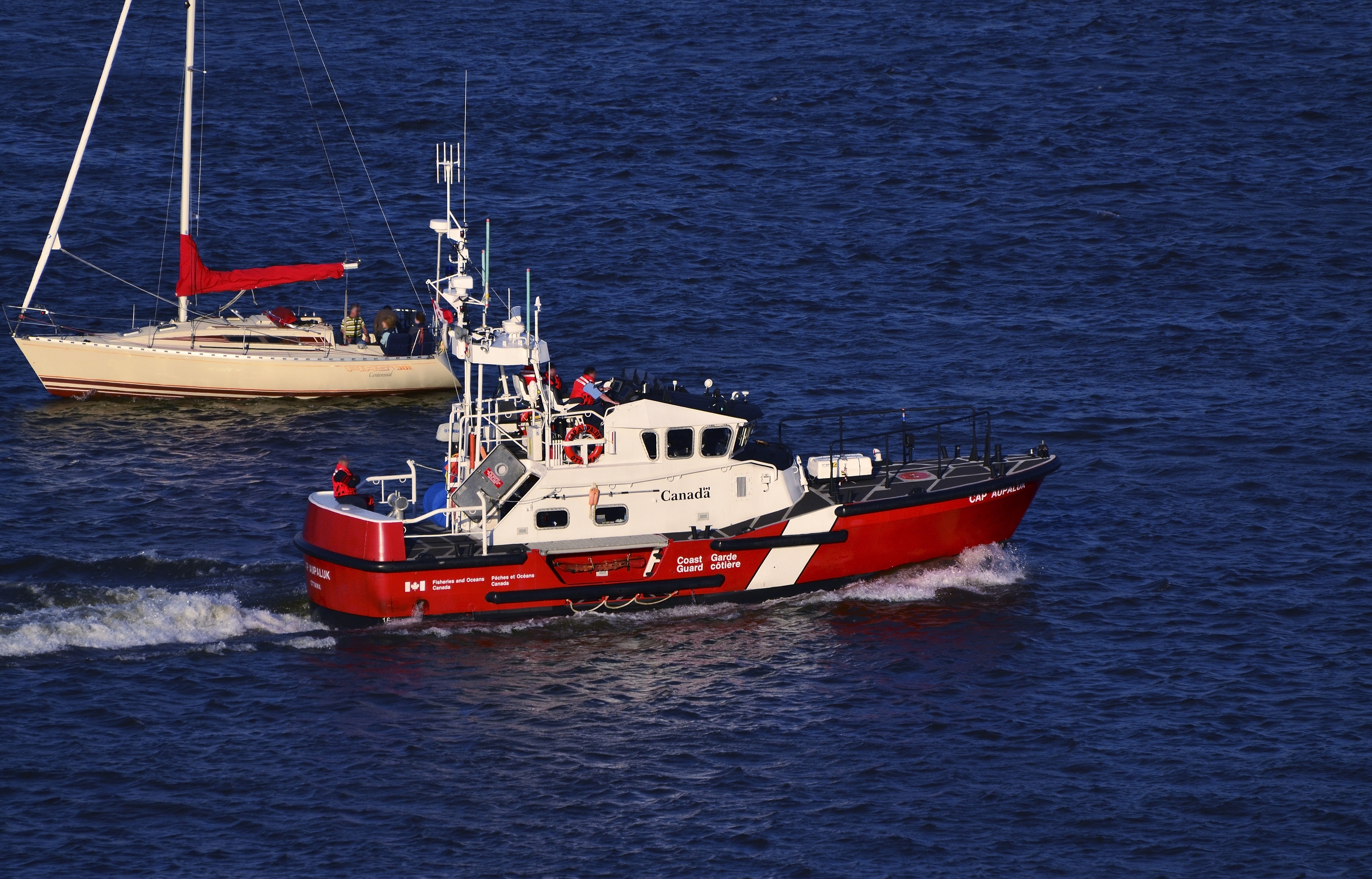 Canadian coast guard Cap Aupaluk