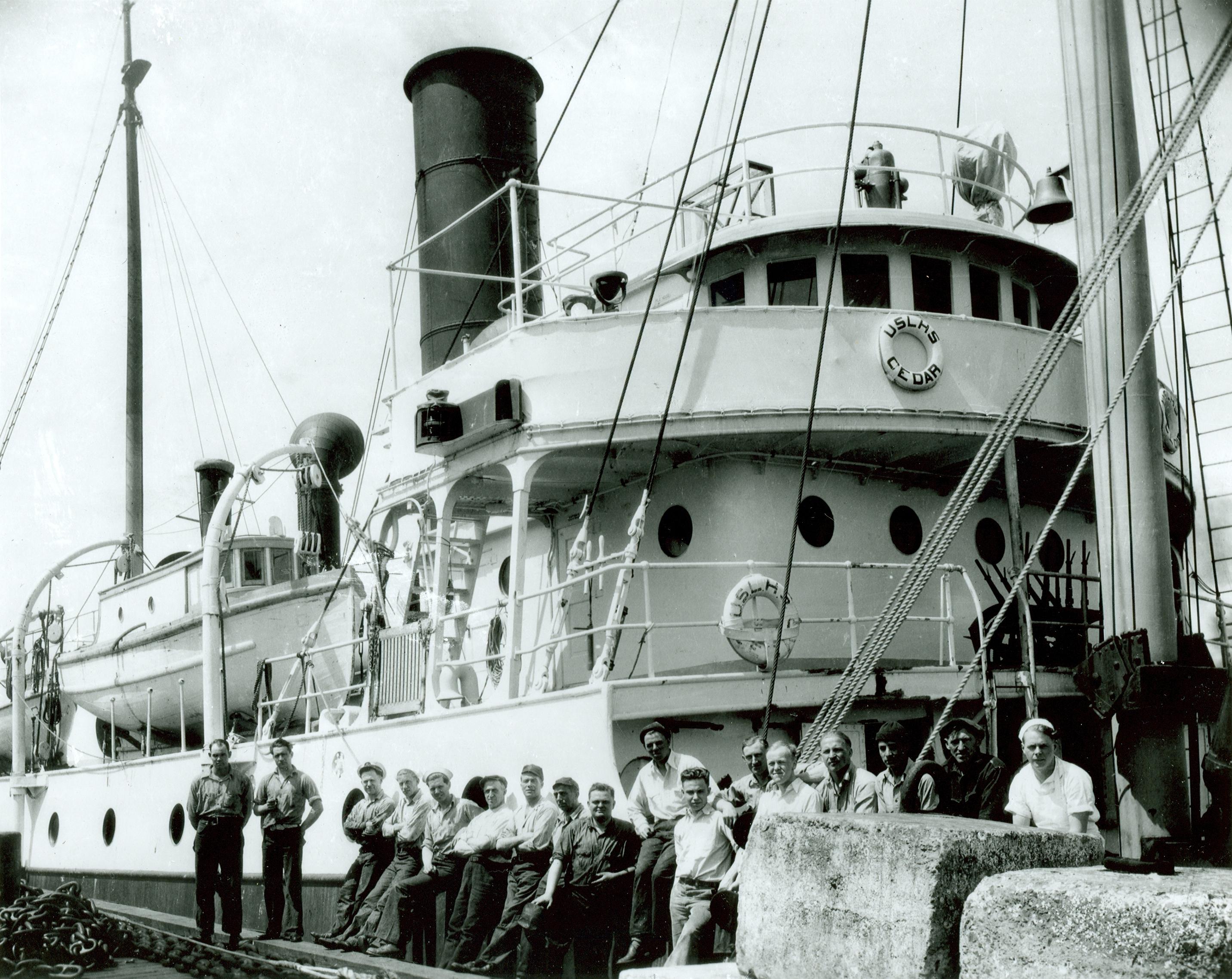 Cedar (tender) USLHS 1930s