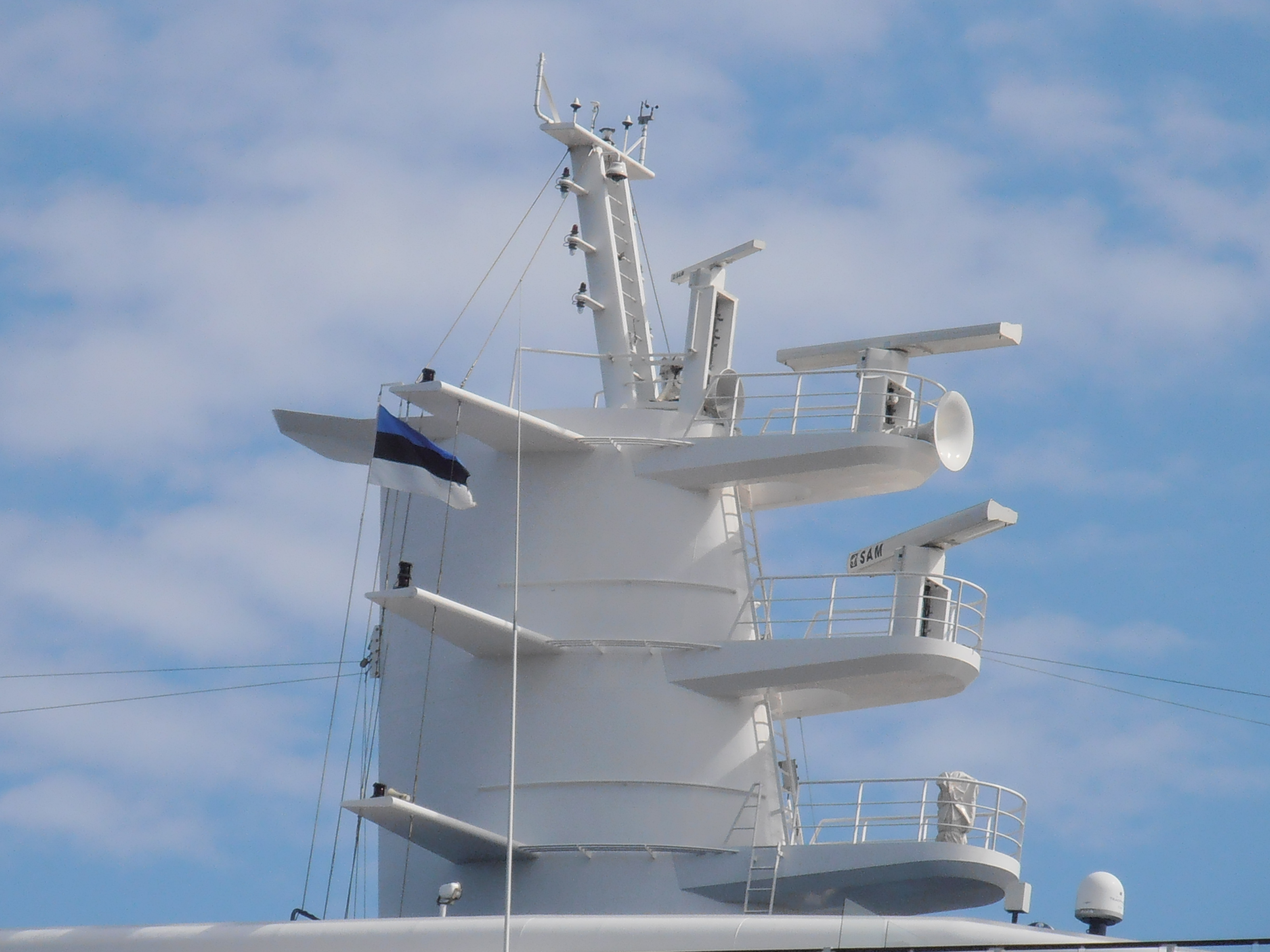 Celebrity Eclipse' Top Estonian Flag Tallinn 2 July 2012
