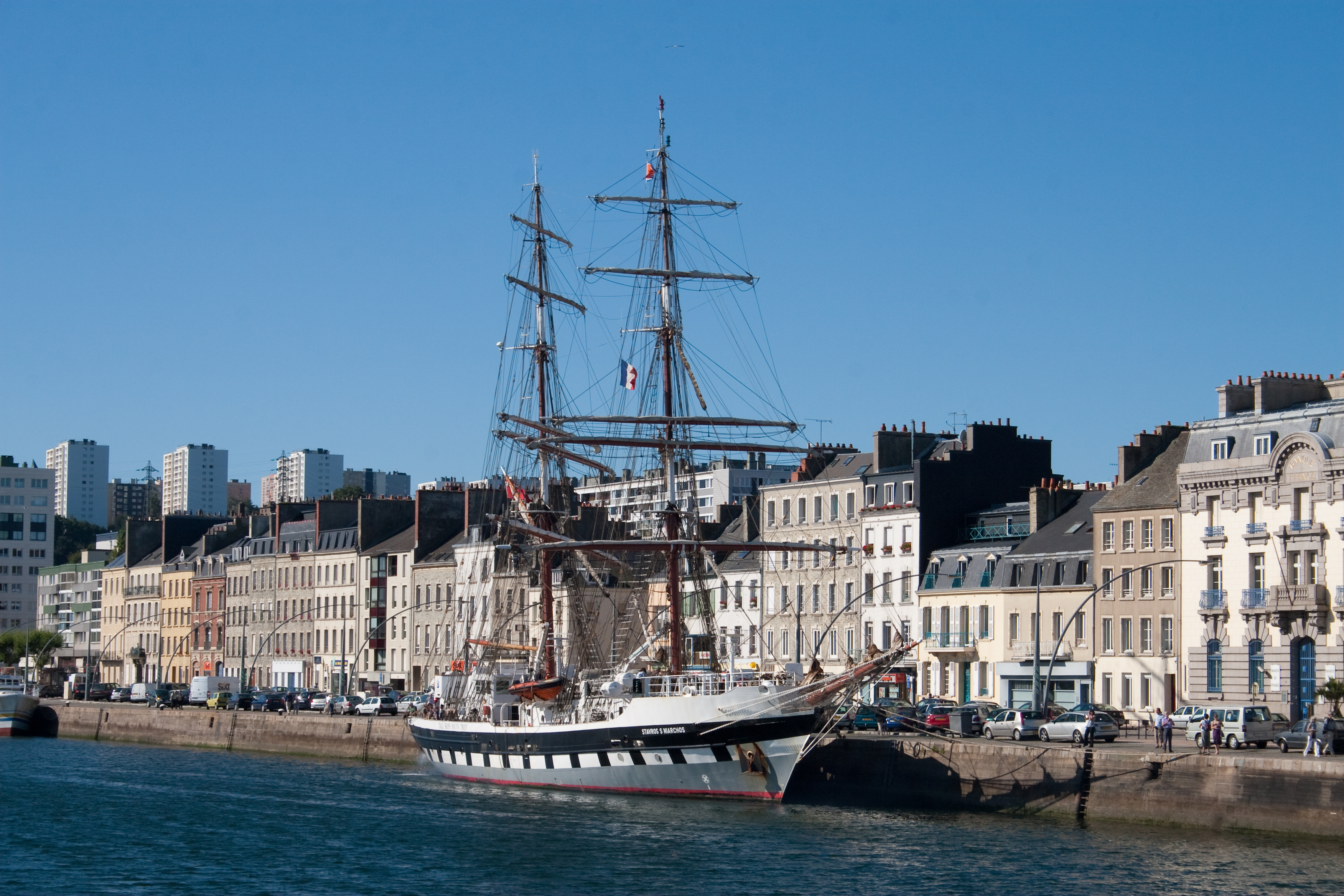 Cherbourg Harbour Stavros S Niarchos 2009 08 31